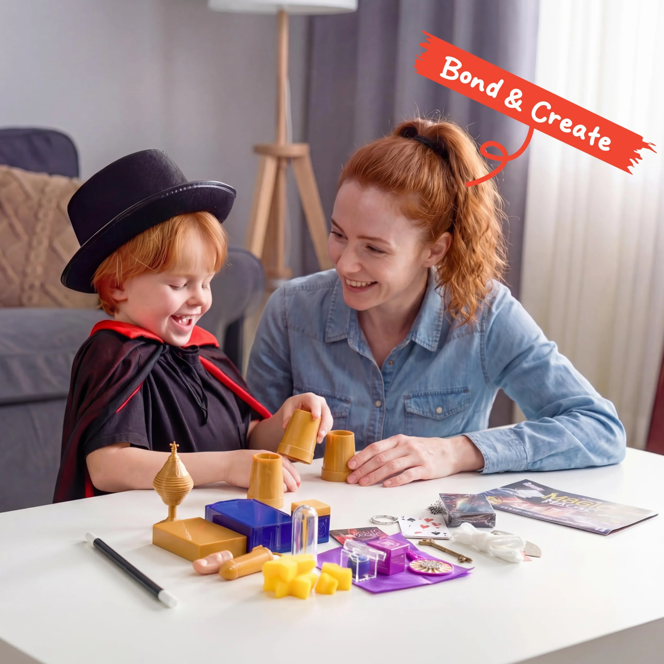 Klever Kits 180+ Gioco di magia - My First Magic Trick Kit- Incredibile Giocattolo da Mago con lezioni Video Passo-Passo, per Bambini Oltre 6 Anni e Carte di Illusione Facili