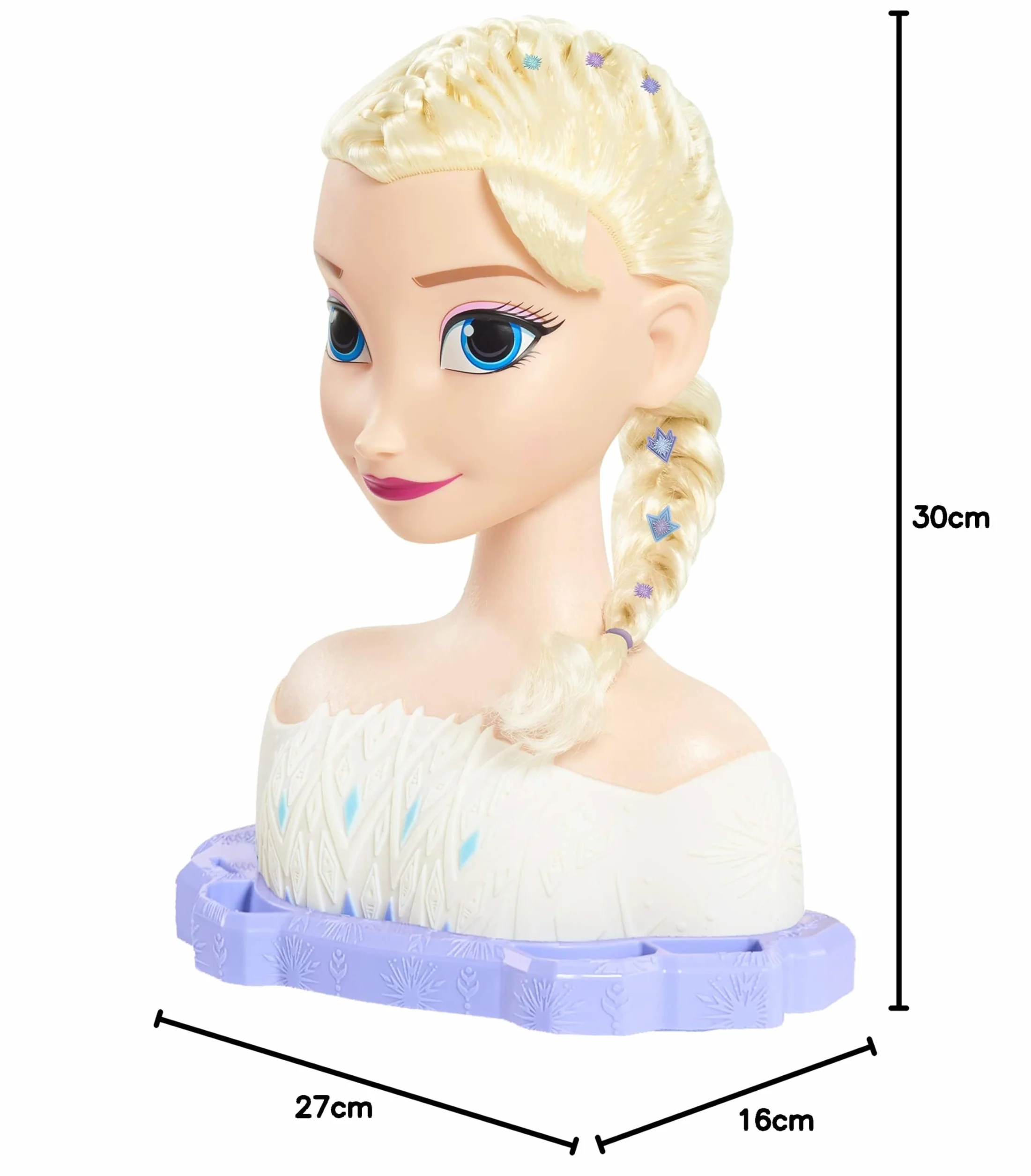 Grandi Giochi - JP Disney Styling FRND6000 Frozen 2 Deluxe Elsa Styling Head