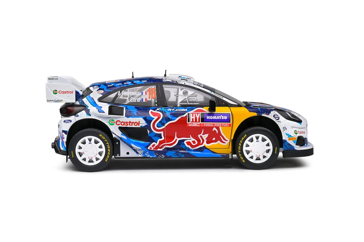 1:18 Ford Puma Rally 1 White #16 FORMAUX/CORIA Rally Sweden 2024