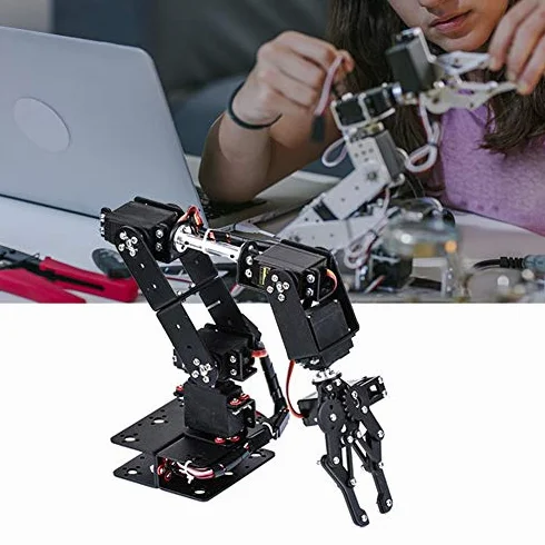 Kit Braccio Robotico Braccio Robotico 6Dof Robot Braccio Meccanico Morsetto Kit Artiglio Manipolatore Dof Parti di Robot Industriale
