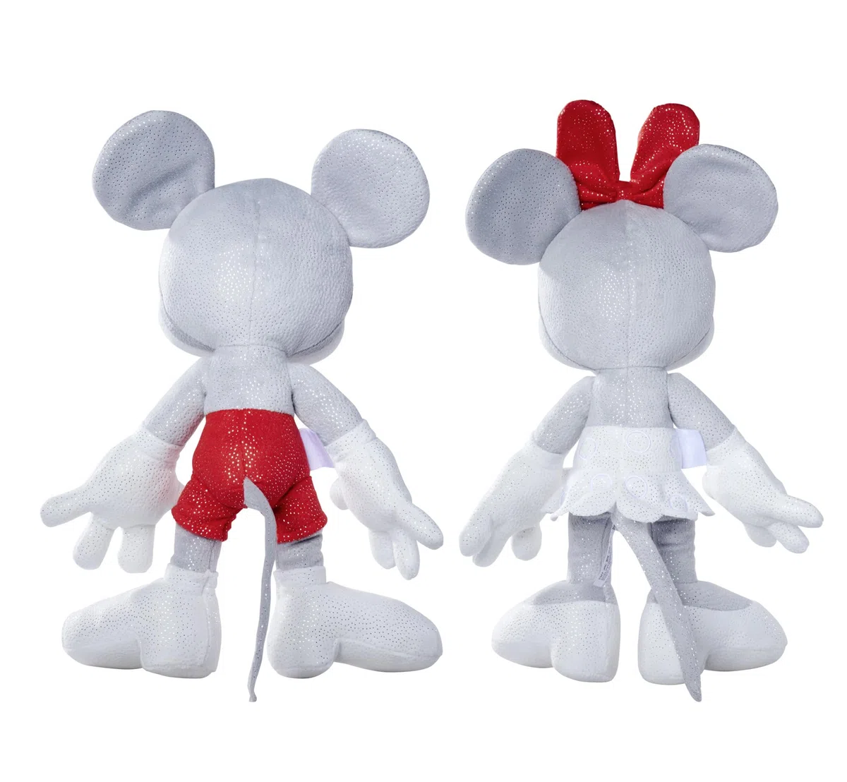 Simba - Disney Plush Collezionabile di Mickey and Minnie, 6315870125, edizione limitata D100, Dimensione 35 cm, con scatola da collezione certificato e numero di serie, Esclusiva Amazon