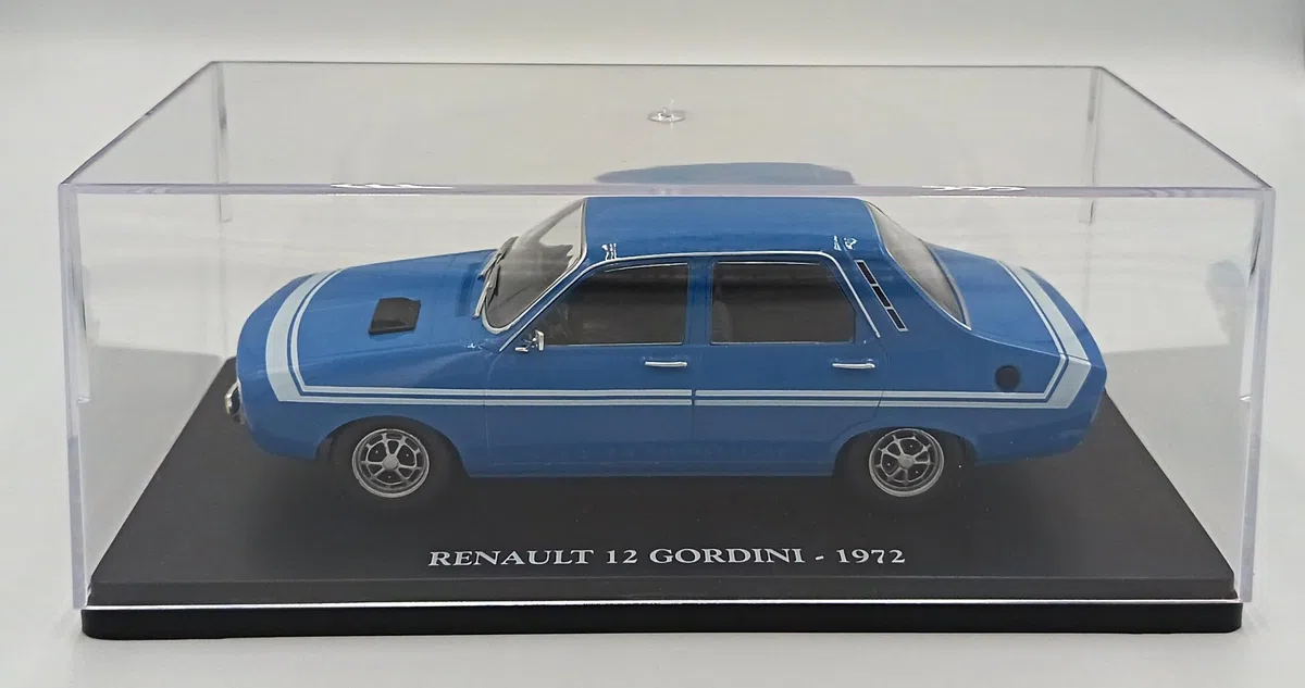 OPO 10 - Modellino da Collezione in Scala 1/24 Compatibile con Renault 12 Gordini R12 (1972) - VC084