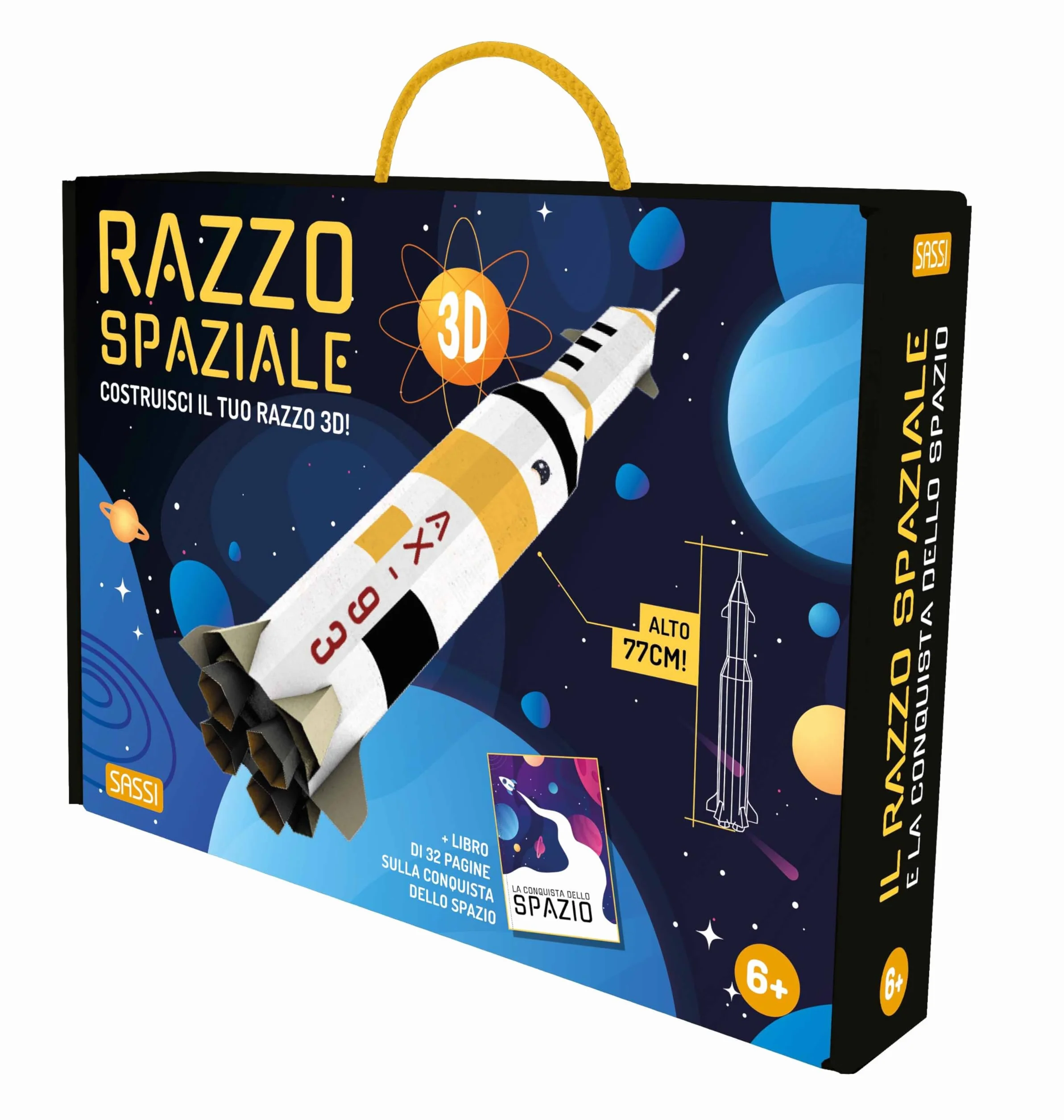 Il razzo spaziale 3D. Costruisci il tuo razzo! Ediz. a colori. Con modellino