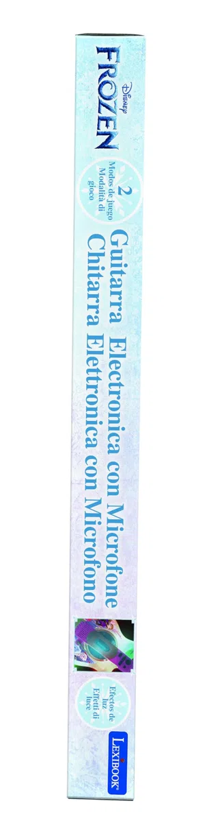 Lexibook Disney Frozen 2 Elsa Anna Chitarra Elettronica illuminata con Microfono, Occhiali con Microfono, Canzoni Demo, MP3 Plug, Blu/Viola, K260FZLXB