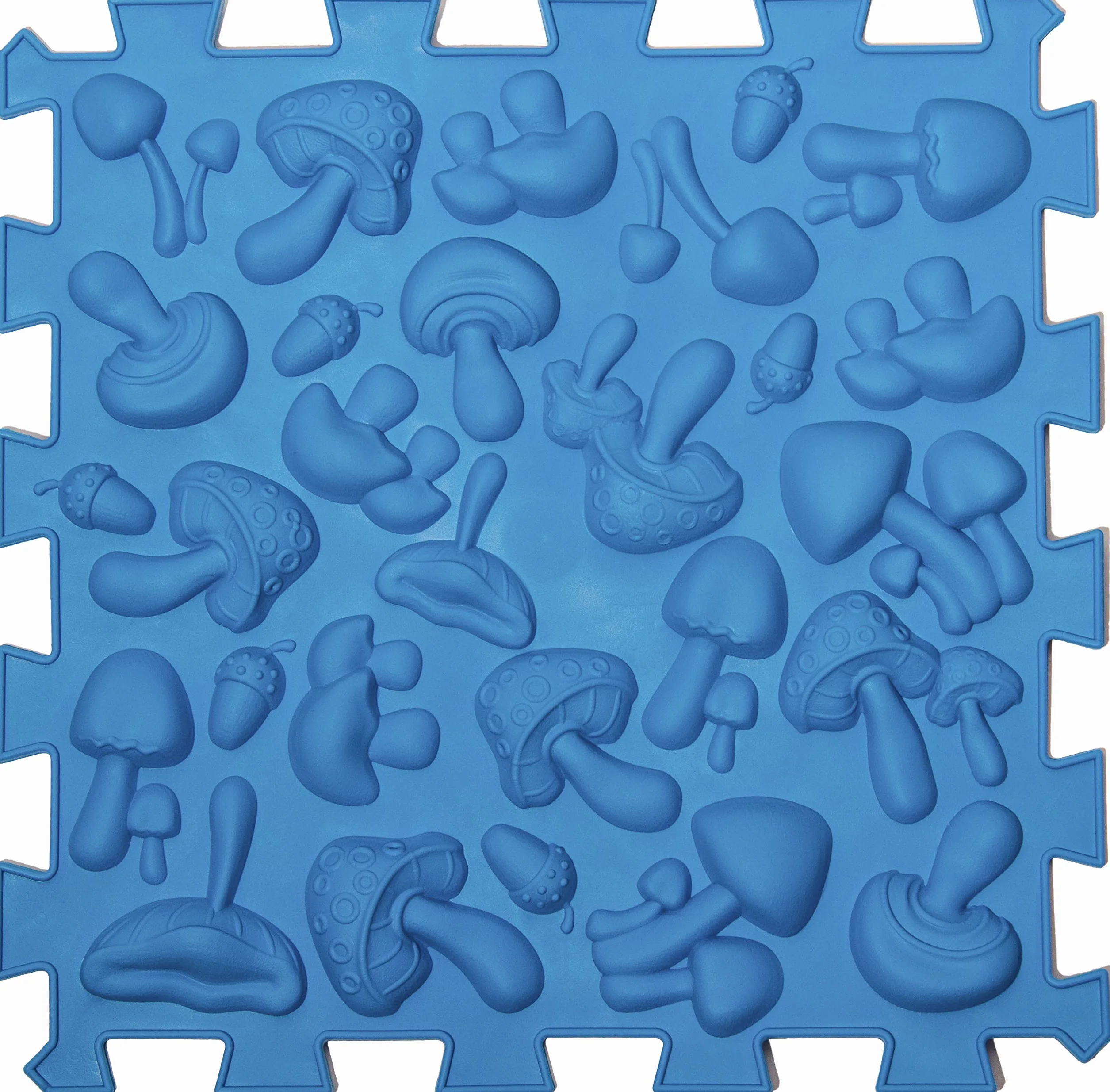 Tappetino da gioco ortopedico sensoriale Super Mix per bambini (9 puzzle di sentieri forestali quadrati)