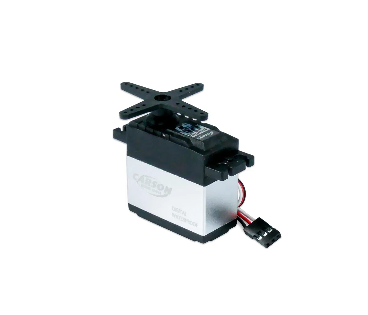 Carson 500502053 Servo digitale CS-30-30kg/cuscinetto a sfera/JR - Accessori per auto radiocomandate, modellismo, servo RC, accessori RC