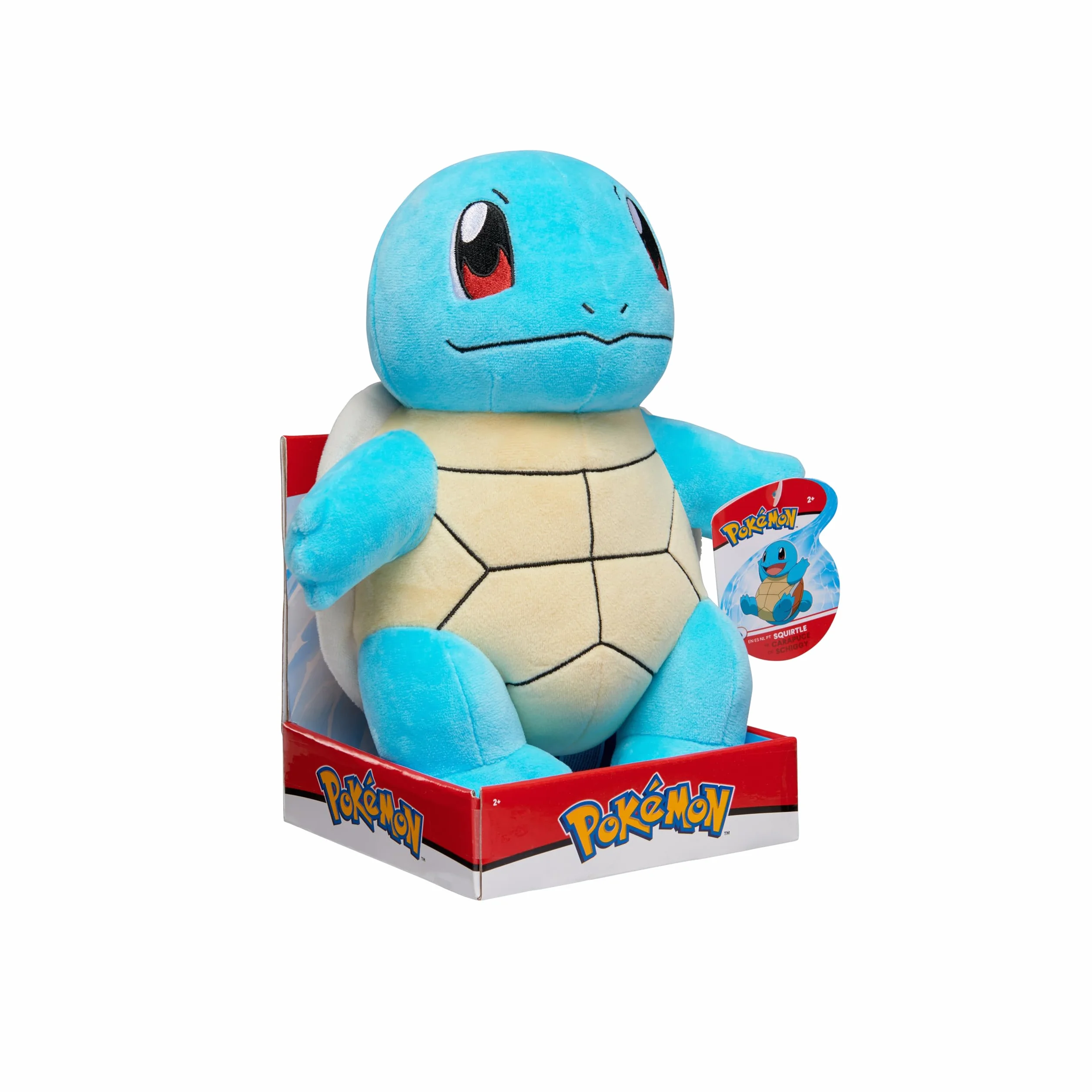 Pokémon Peluche Giganti Squirtle 30 cm - Pupazzi Nuova Ondata 2021 – Peluche Autentici Ufficiali Giocattoli