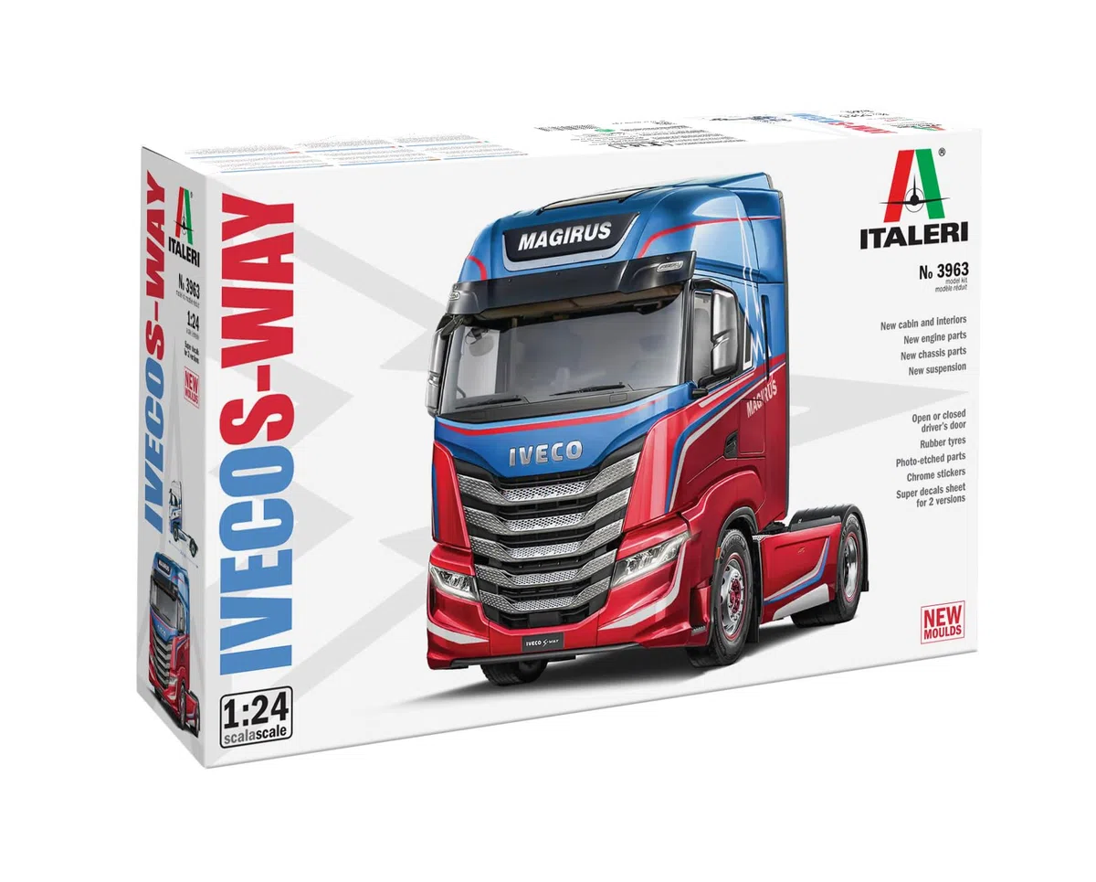 Italeri 3963 S-Way, scala 1:24, Plastic Model Kit/Modello in plastica da montare