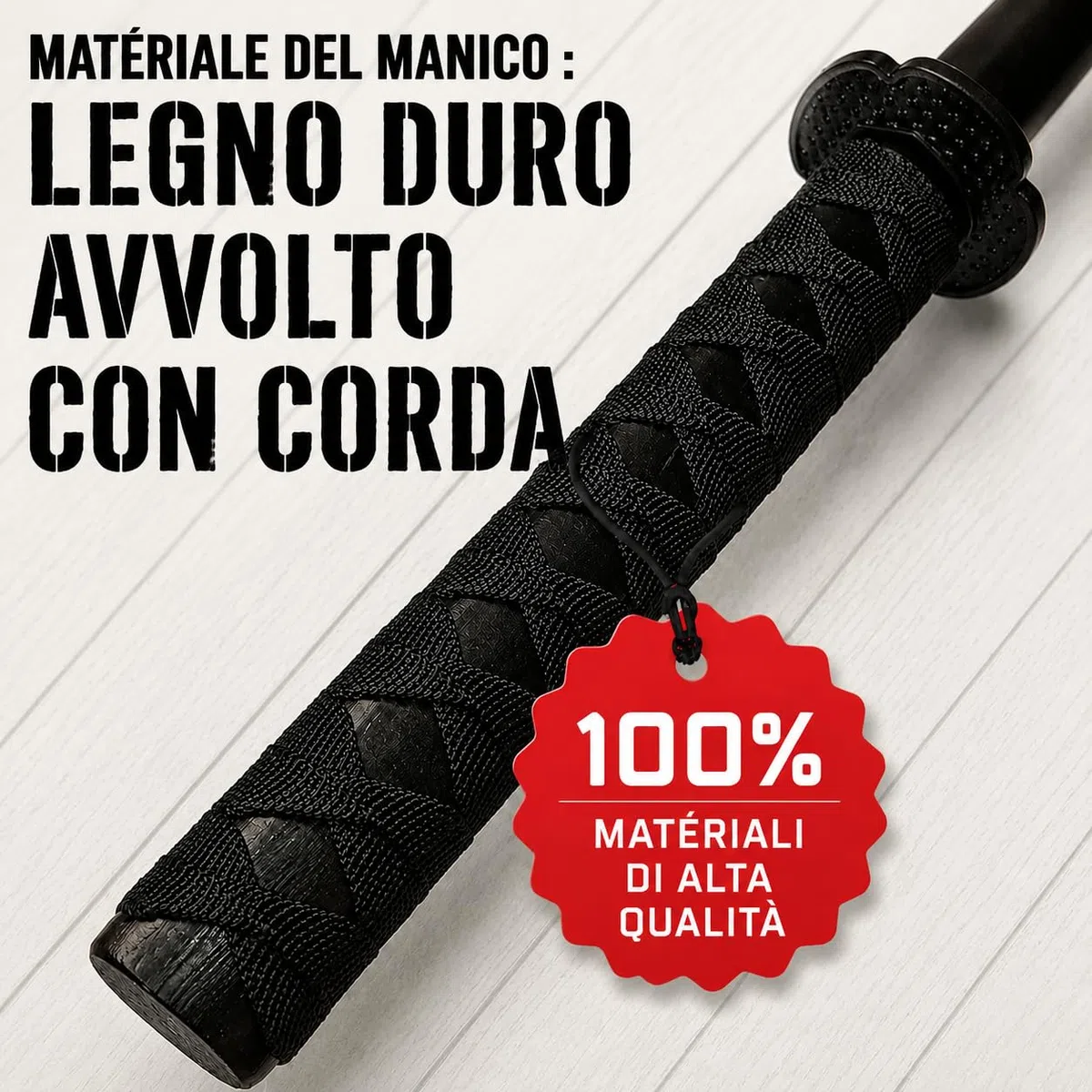 Bokken in legno, Shinai, Katana Wakizashi Tanto, Spada Kendo Accessori per armi in legno, Allenamento di combattimento con spada Kendo, Spada Samurai, Gioco di ruolo Cosplay Iaido