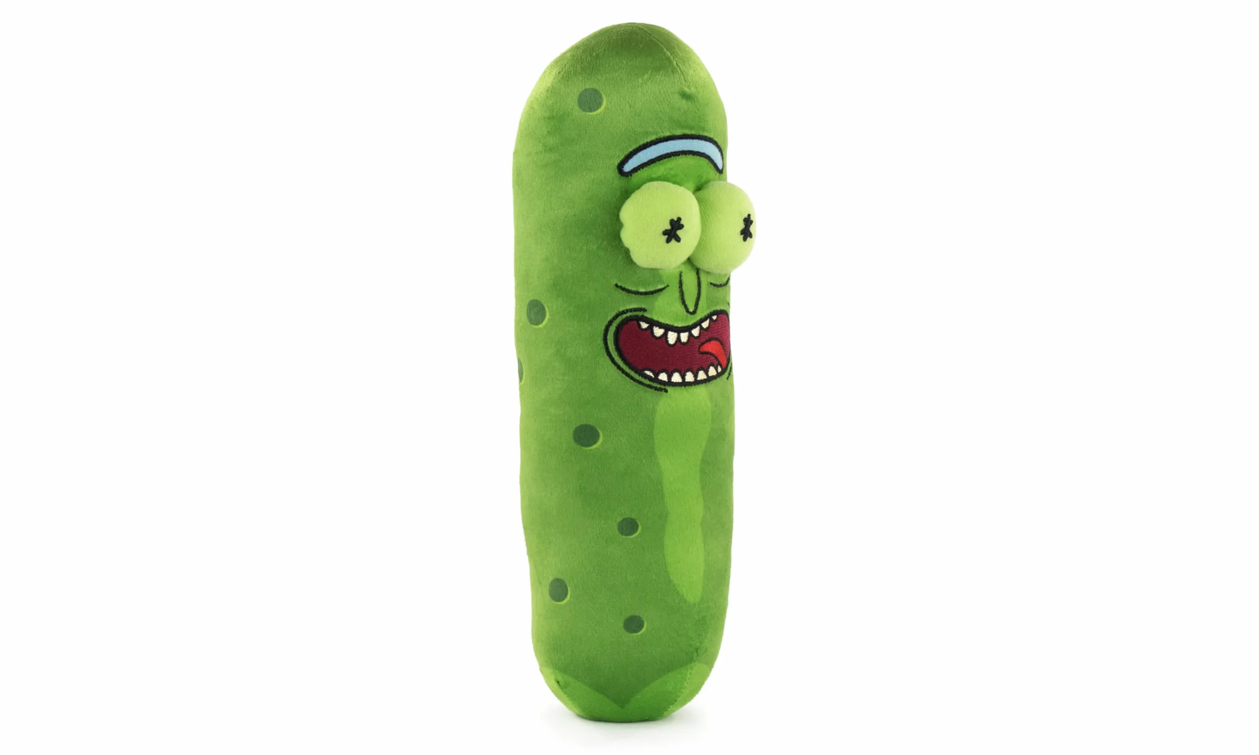 Play by Play Rick e Morty - Peluche Rick (Cetriolo Rick) 30cm - qualità Super Soft