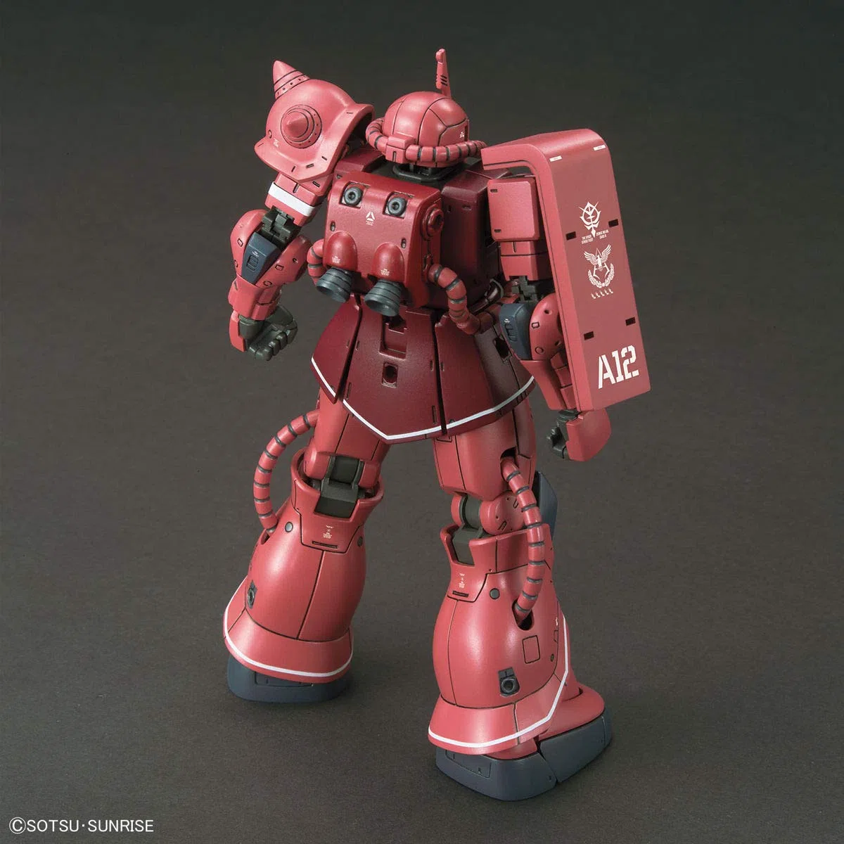 Bandai Gundam The Origin MS-06S Char's Zaku II Red Comet Ver. HG 1/144 Model Kit