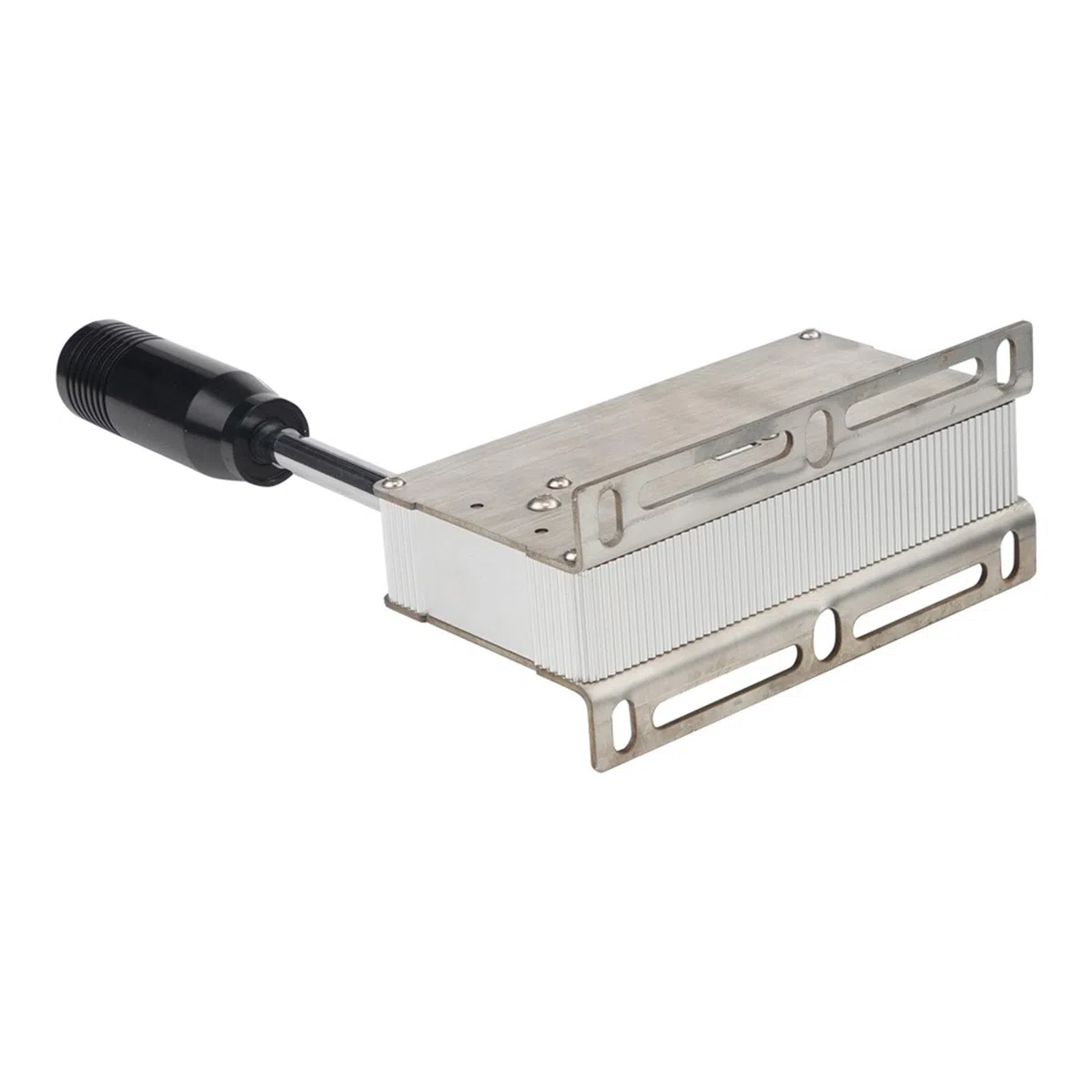 Qianly USB Sequenziale Shifter Metallo PC Cambio Sequenziale Simulazione Videogioco PC Freno a Mano USB per Simulatore Compatibile con Volante TMX G, Nero