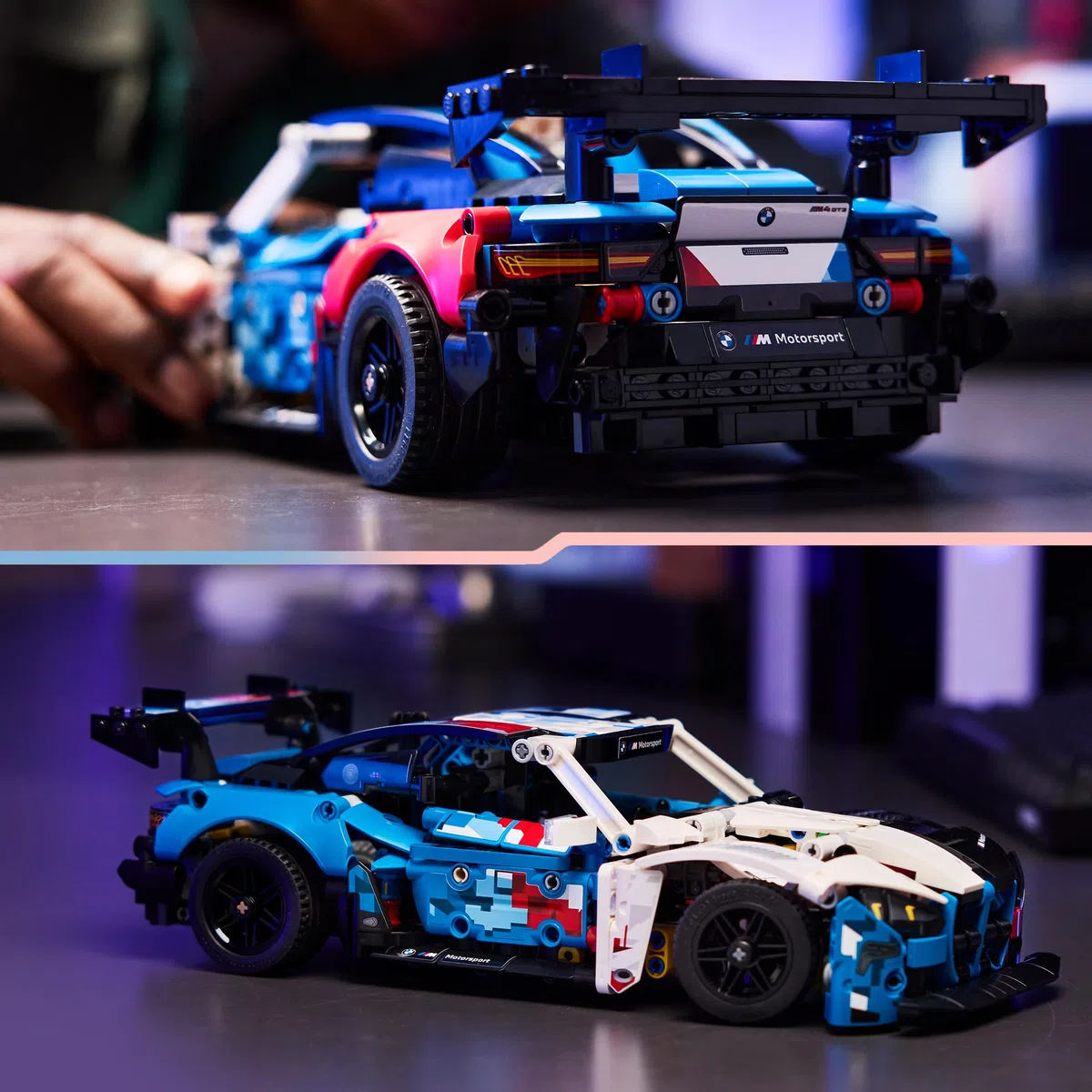 LEGO Technic Auto da Corsa BMW M4 GT3 EVO Giocattolo - Kit di Modellismo con Macchina con Motore V6, Sterzo e Porte Apribili - Regalo da Gamer per Ragazzi da 11 Anni Appassionati di Motorsport - 42226