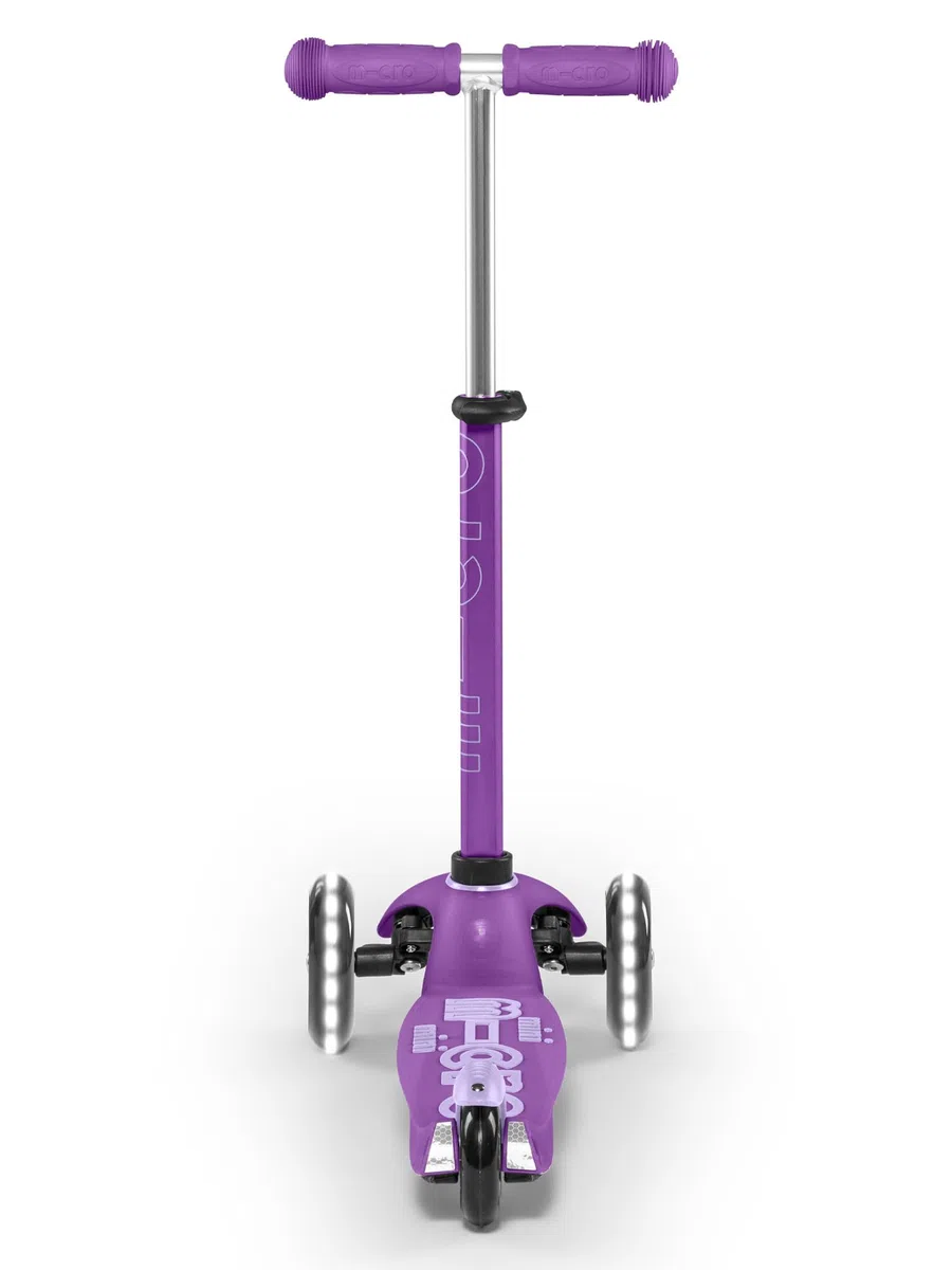 Micro Micro Deluxe - Monopattino per bambini con manubrio regolabile, ruote luminose, per ragazzi e ragazze