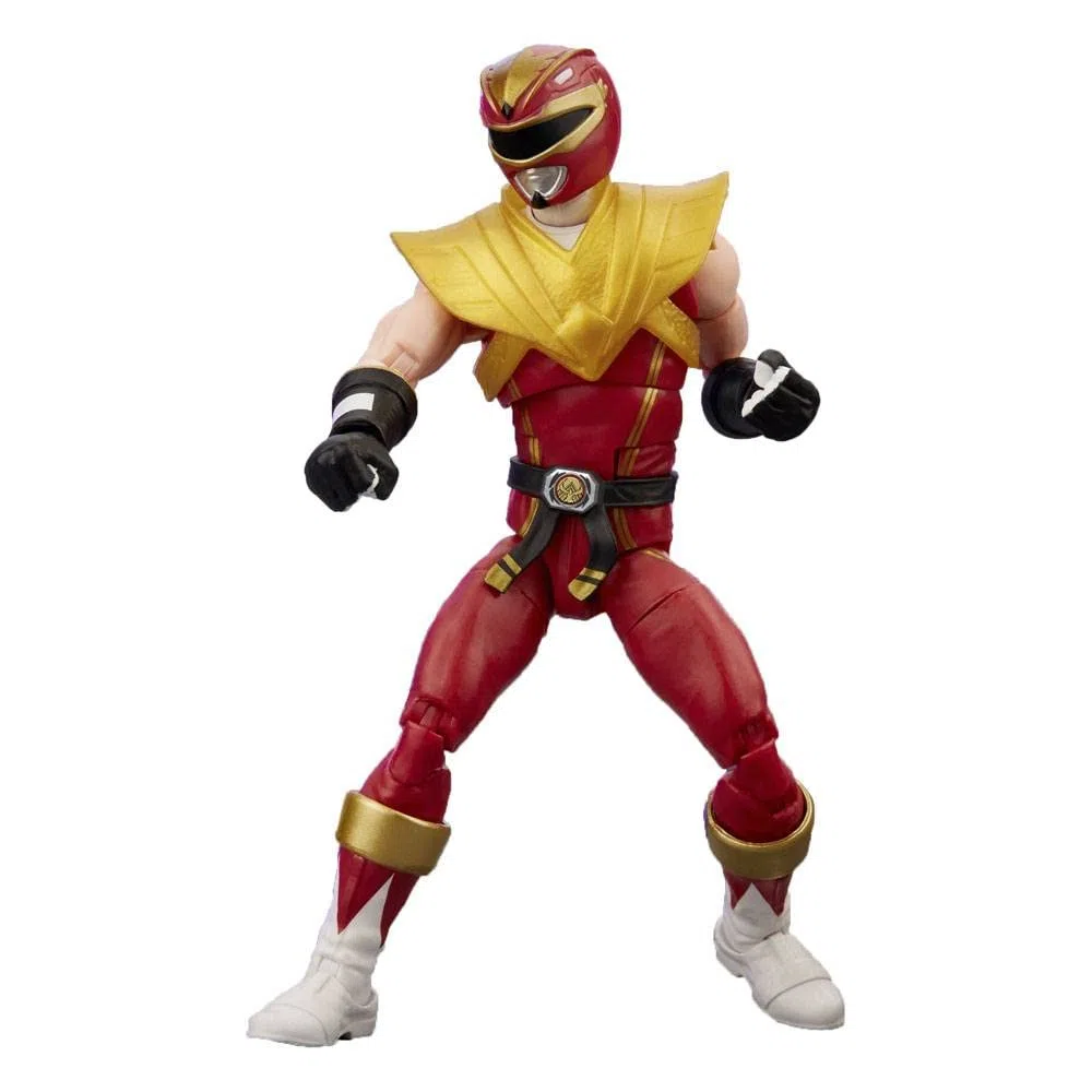 Hasbro Power Rangers x Street Fighter Lightning Collection - Statuetta Morphed Ken Soaring Falcon Ranger, 15 cm