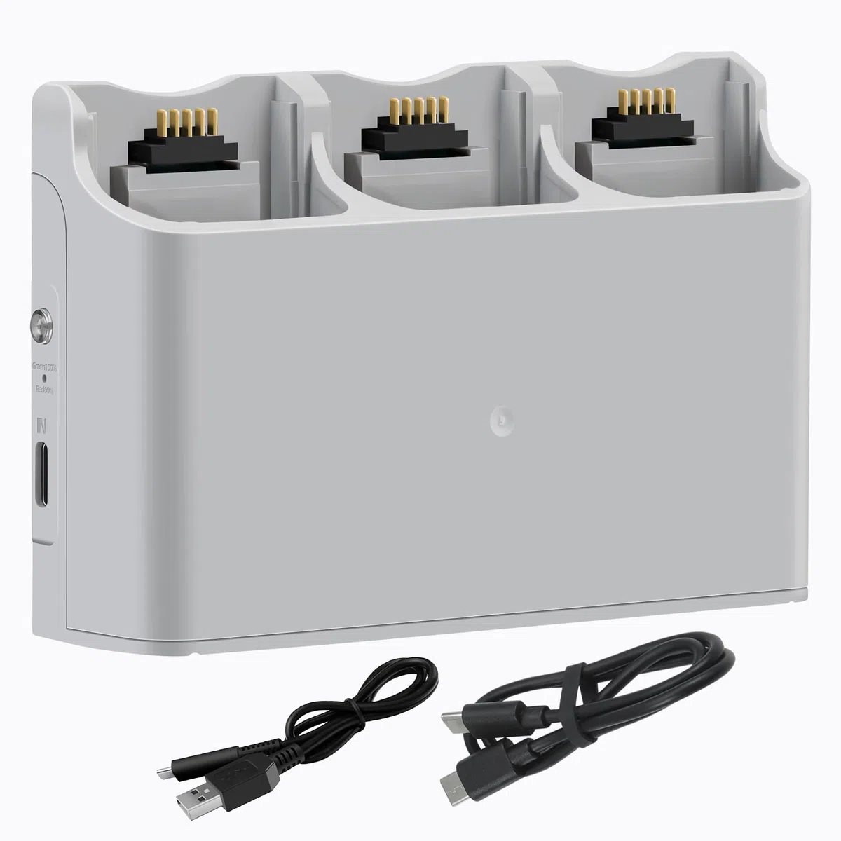 Caricabatteria per DJI Neo Drone,Caricatore,Hub di ricarica a due vie,Carica 3 Batteria Accessori