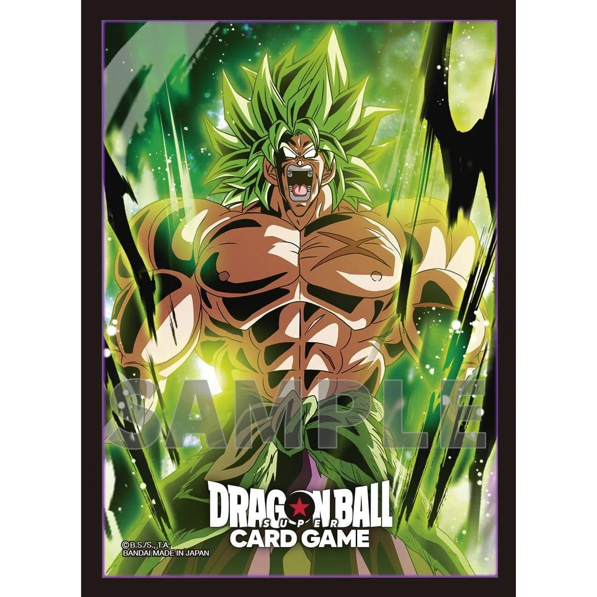 Dragon Ball Super Fusion World Broly Custodia per Carte e Protezioni per Carte Set 04 (64pz) - Broly