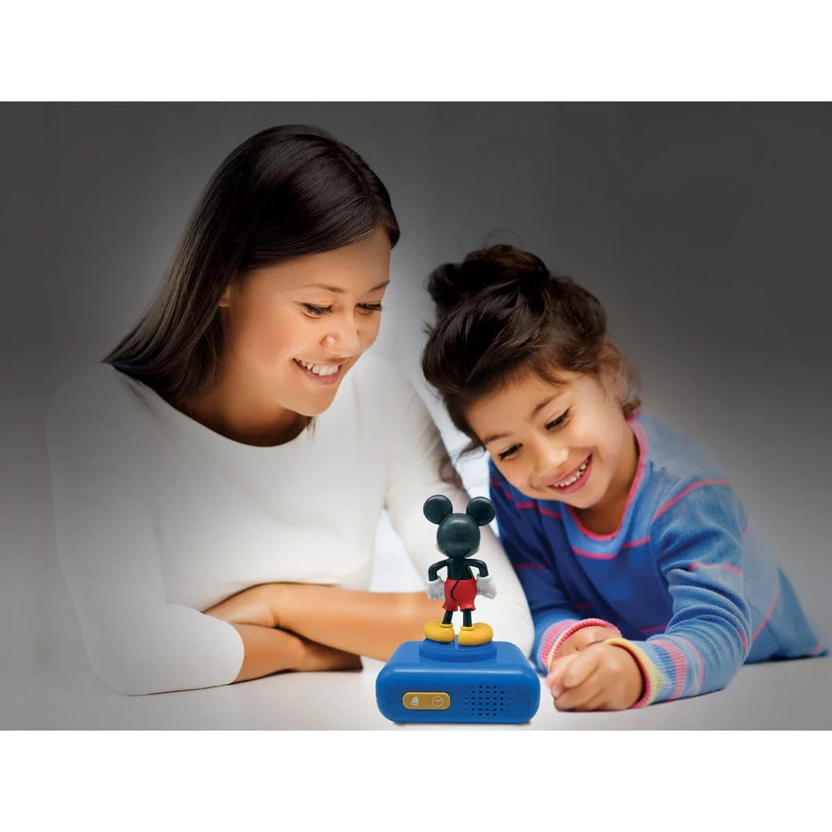 Lexibook, Disney Mickey, Sveglia Notturna Mickey, Suoni e Melodie, Schermo LCD retroilluminato, Luminoso, Snooze, Blu, RL800MCHLXB