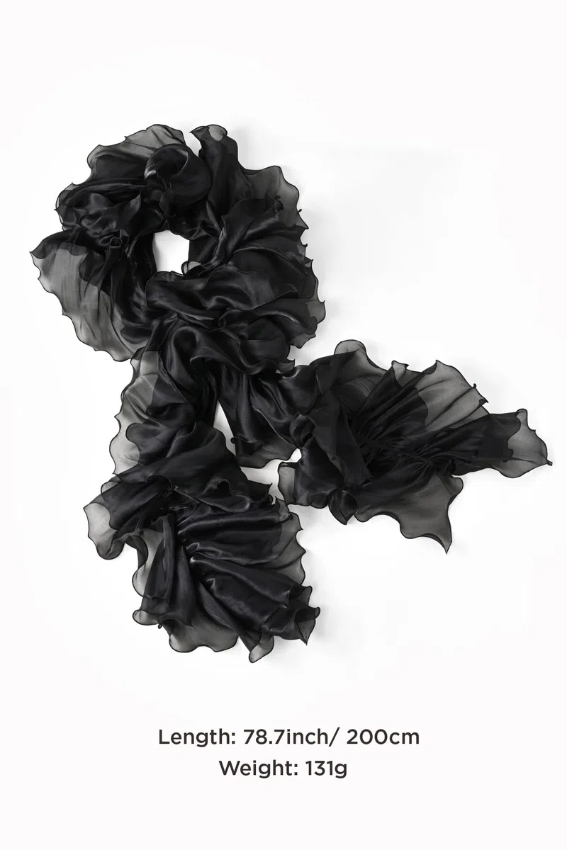 BABEYOND Chandelle Boa Vintage Boa – 200 g 2 m Gatsby Organza Boa anni '20 Flapper Accessori