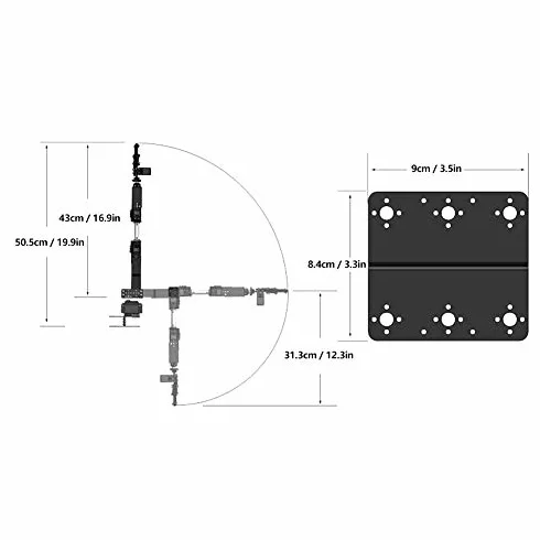 Kit Braccio Robotico Braccio Robotico 6Dof Robot Braccio Meccanico Morsetto Kit Artiglio Manipolatore Dof Parti di Robot Industriale