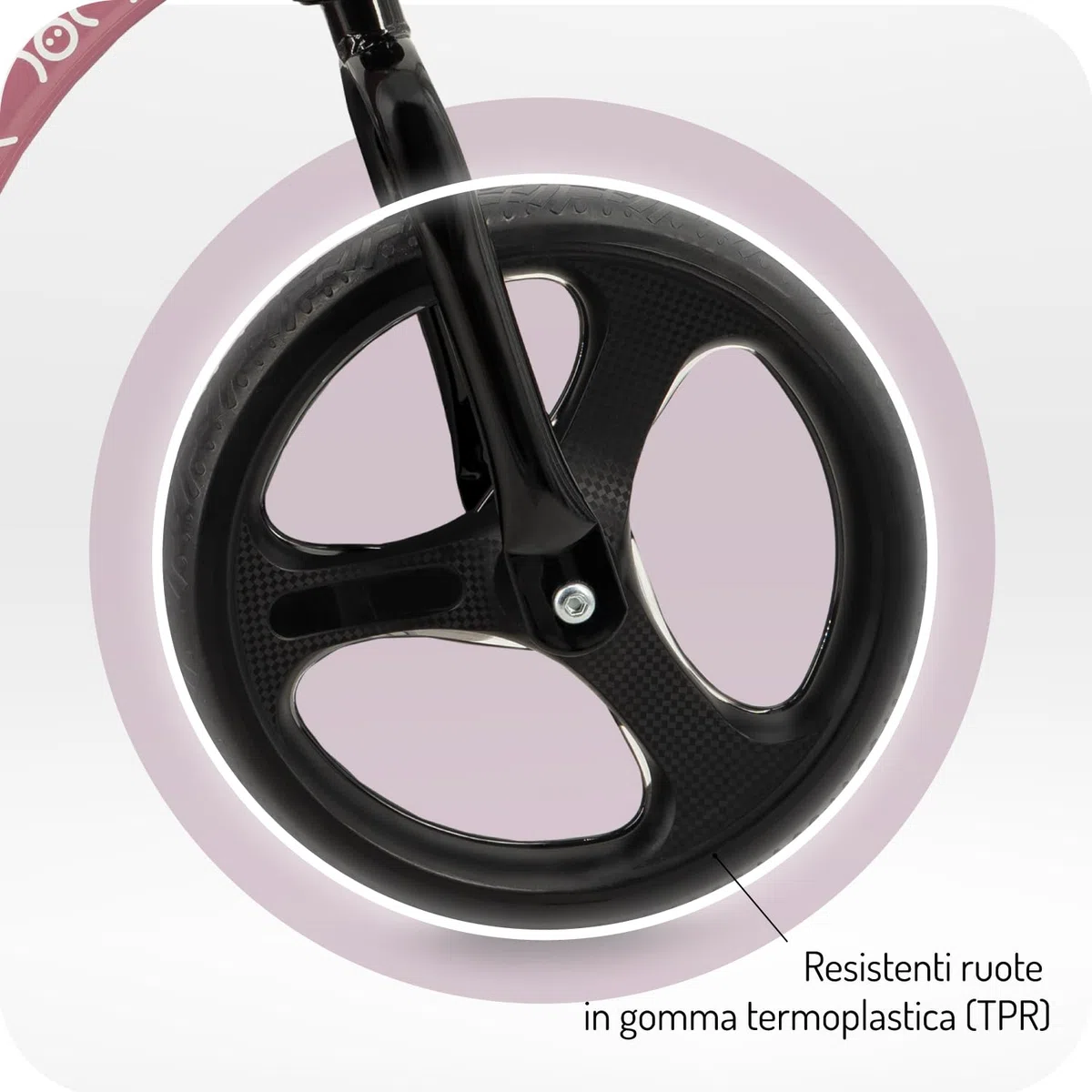Momi Bicicletta senza pedali ISOKA per bambini 2+ anni (max 35 kg), telaio in metallo leggero 3,5 kg, regolazione altezza manubrio e sella senza attrezzi, ruote in gomma TPR con LED