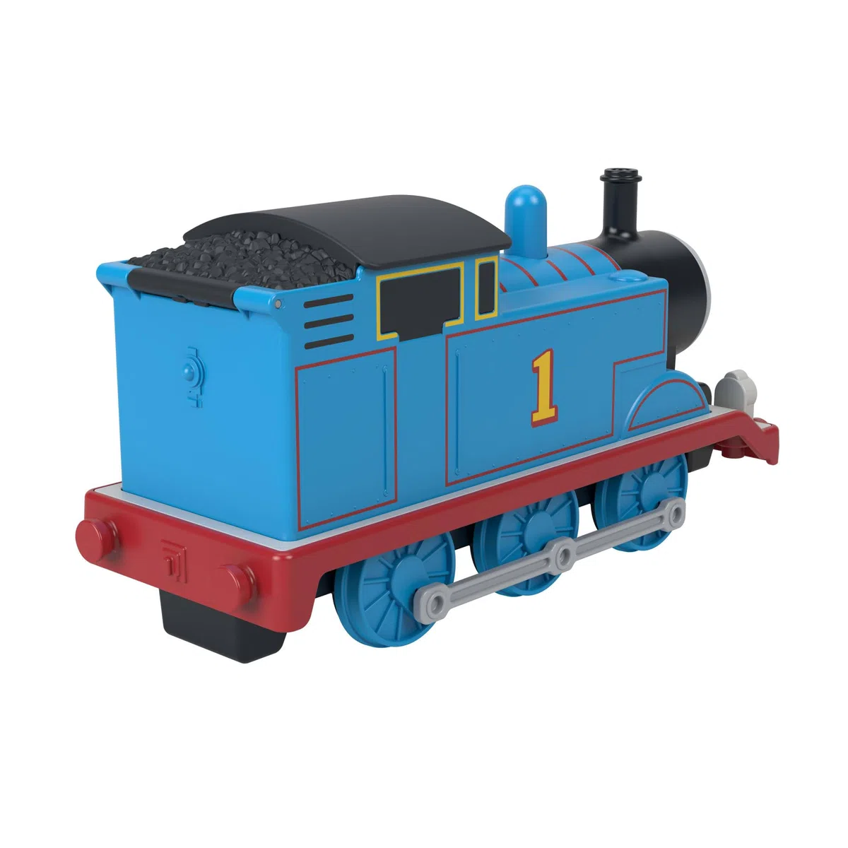 Il Trenino Thomas - Thomas con Super fischio, trenino di grandi dimensioni con vano portaoggetti incluso, premi il pulsante sulla cupola del vapore per riprodurre il fischio, JRW12