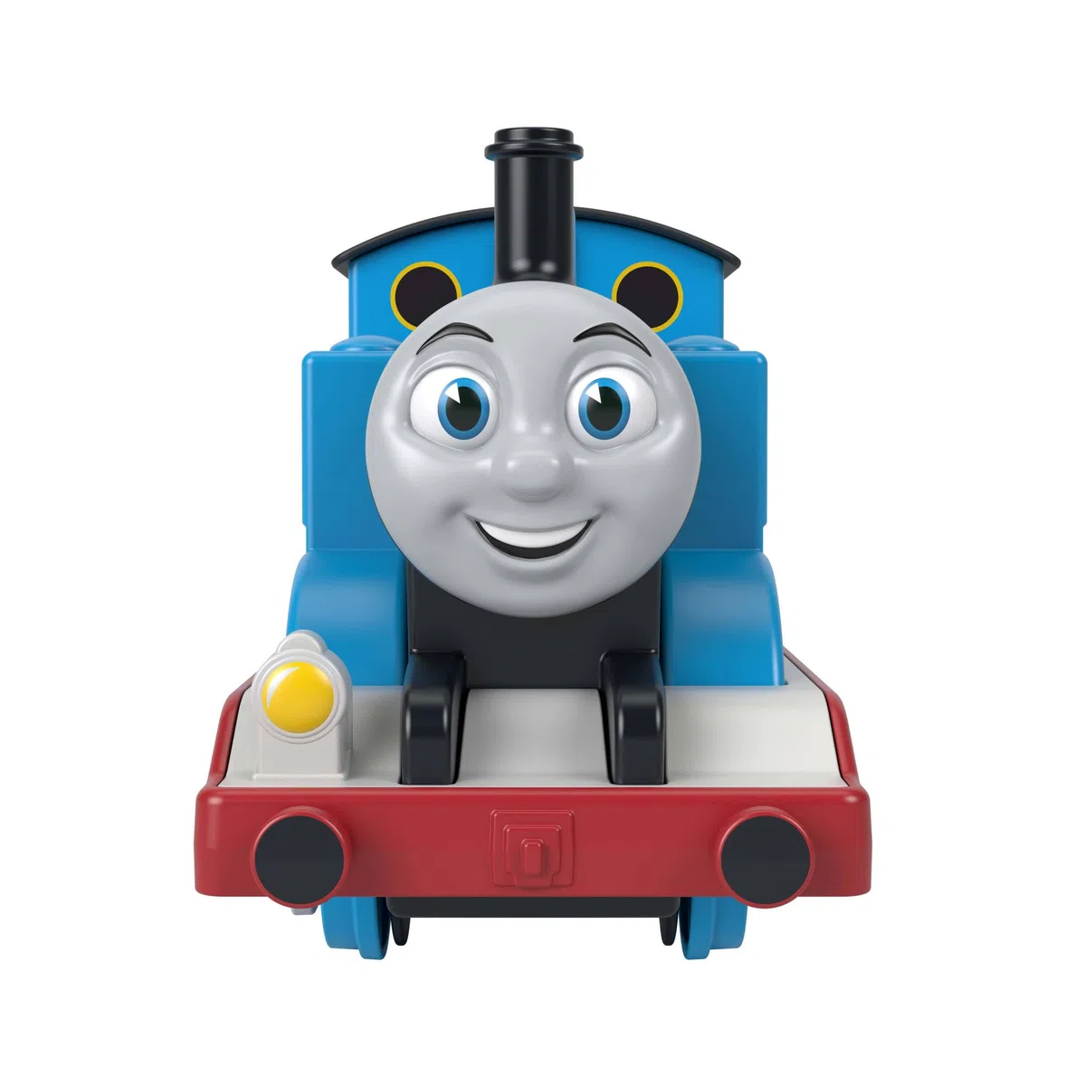 Il Trenino Thomas - Thomas con Super fischio, trenino di grandi dimensioni con vano portaoggetti incluso, premi il pulsante sulla cupola del vapore per riprodurre il fischio, JRW12