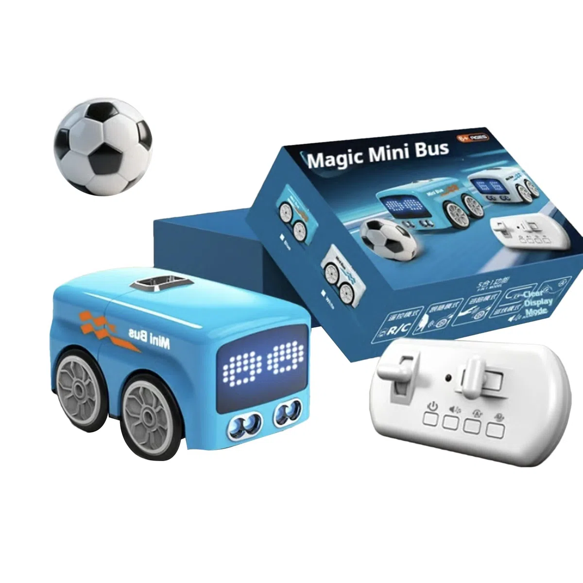 Auto A Controllo Remoto Con Rilevamento Gestuale | Bus Interattivo Intelligente - Auto RC Con Evitamento Ostacoli E Controllo A Mano,Per Bambini 5-12 Anni, Ideale Per Feste Di Compleanno, Casa, Scuola