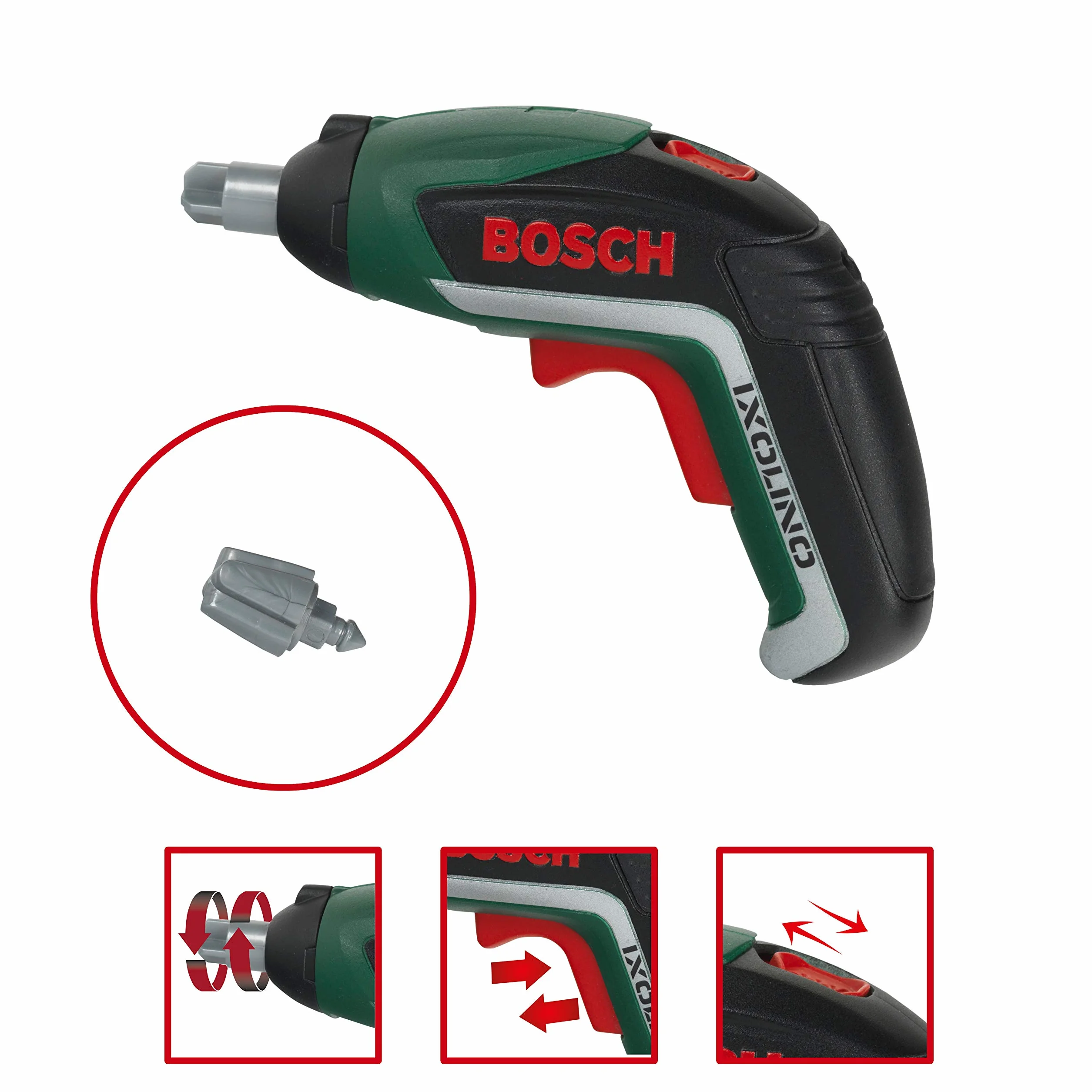 Theo Klein 8497 Set da Costruzione Multi-Tech con Ixolino Bosch, 107 Pezzi da Costruzione, Ixolino a batterie con Luce e Suono, 32 x 27 x 9,5 cm, Giocattolo per Bambini a Partire dai 3 Anni di età
