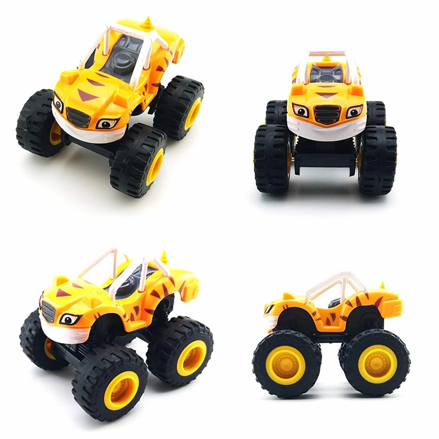 The Monster Machines - Veicoli Camion Giocattoli Regali - Scooter Auto per Bambini (6 pcs)