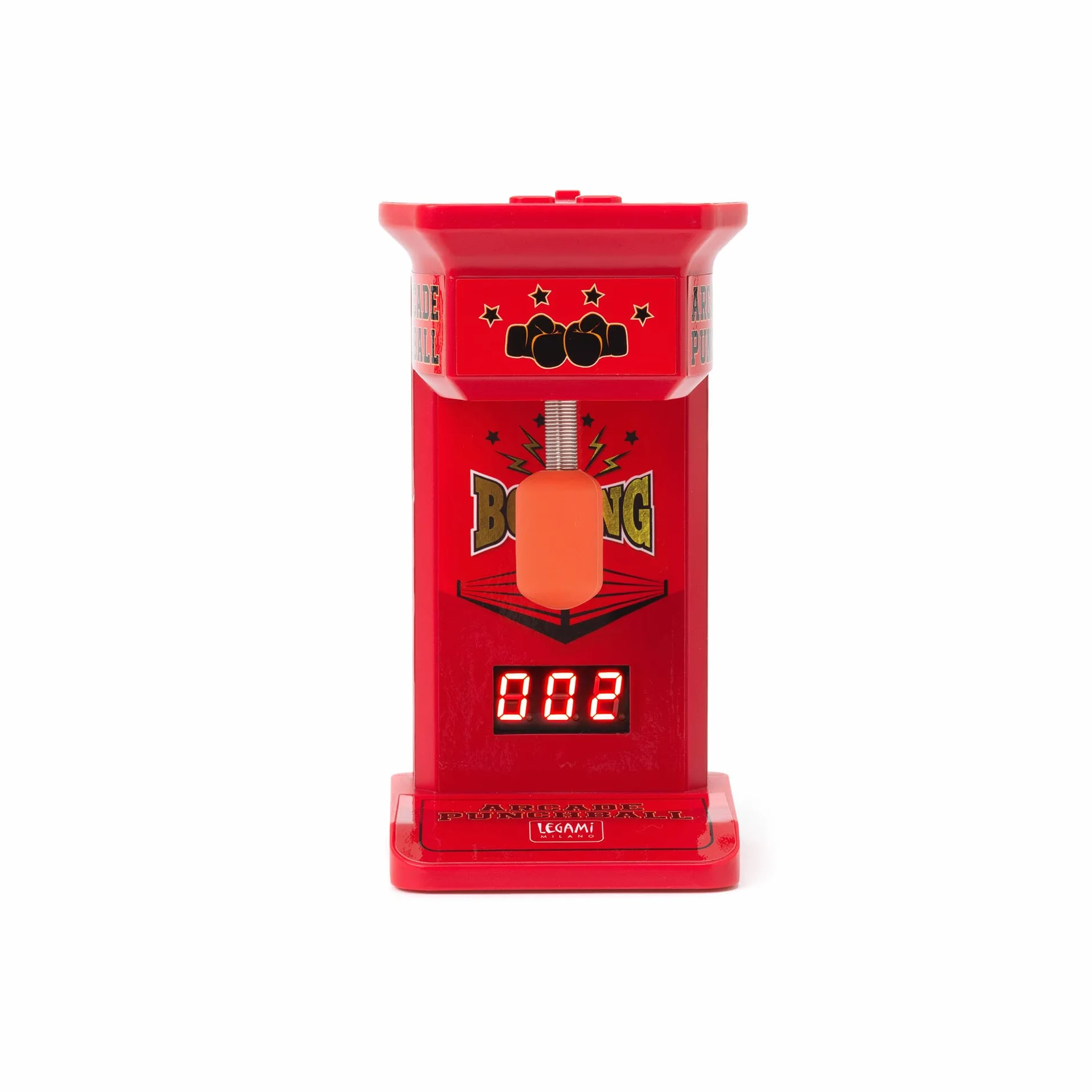 Legami - Mini Gioco Arcade Pungiball, 3 Intervalli di Gioco 45, 90, 120 Secondi, con Luci e Suoni, 3 Batterie AA non incluse, 7X14 cm