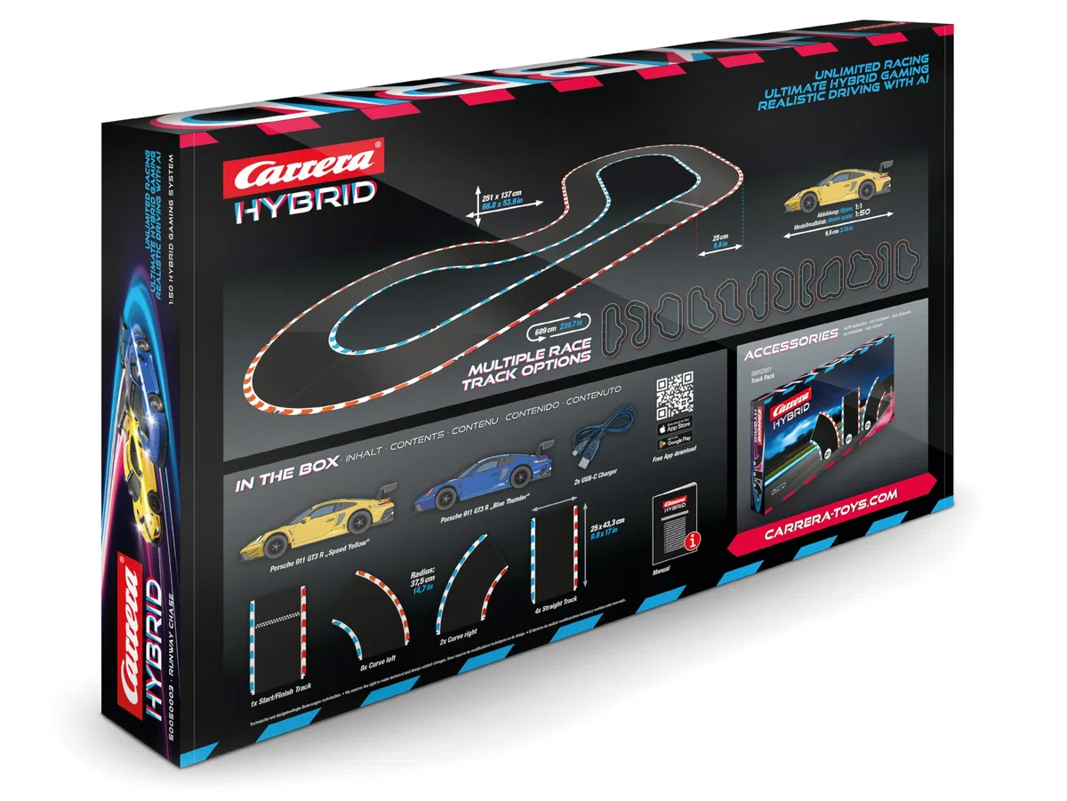 Carrera - 50050003 Hybrid Set Runway Chase