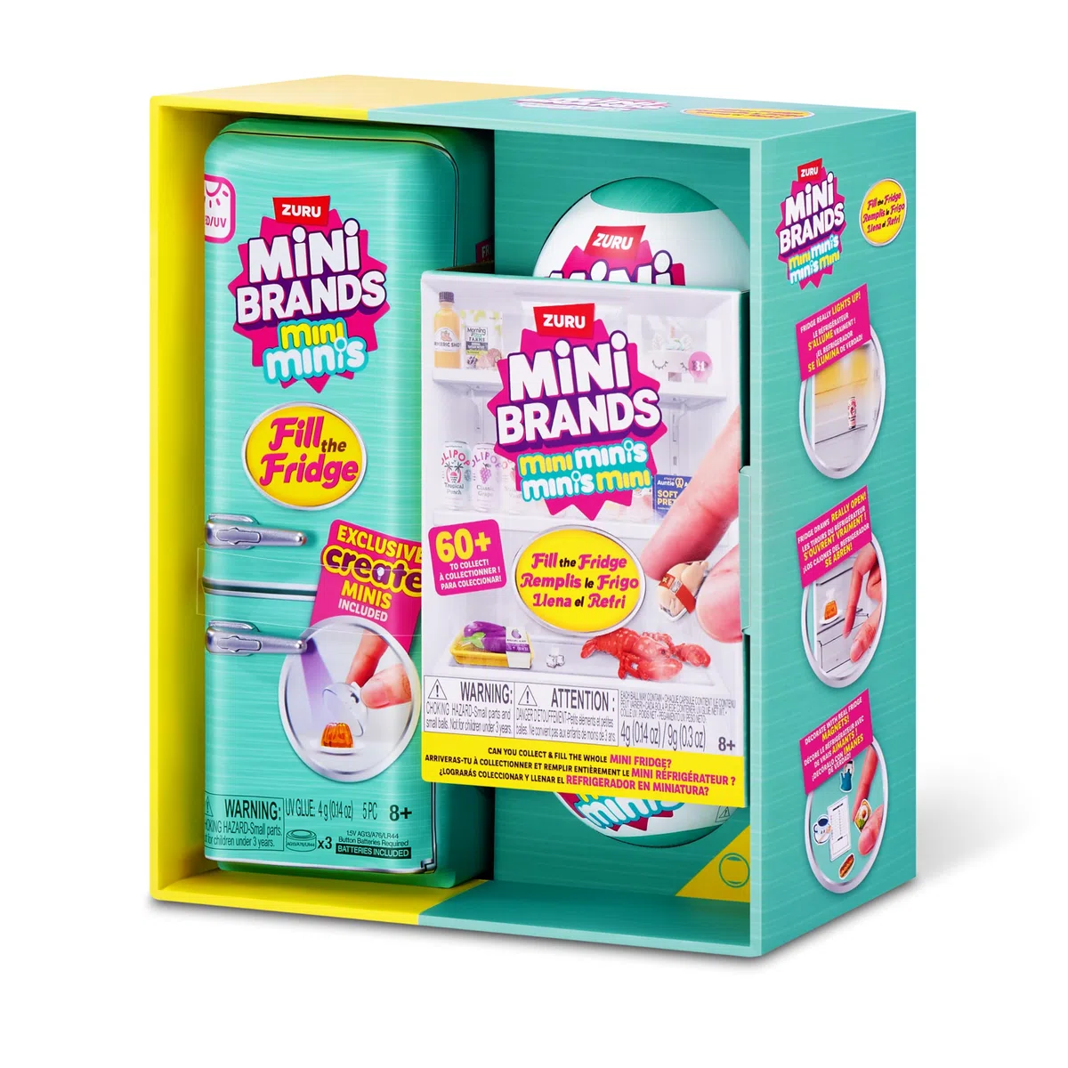 Mini Brands riempi il frigorifero S1 Playset + 2pk capsule INT