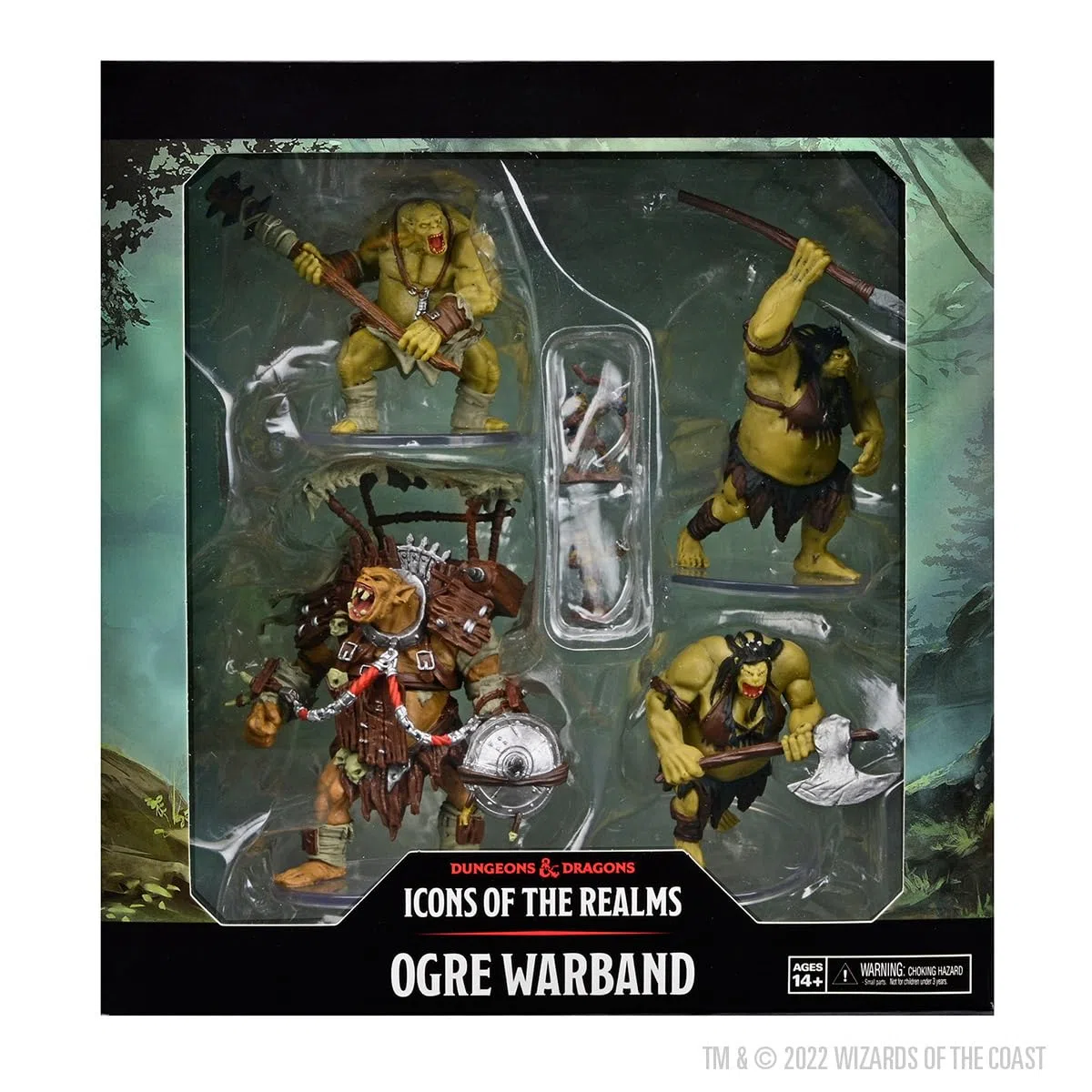 D&D Icons of the Realms pre-painted Miniatures Ogre Warband