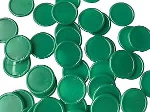 1000 gettoni verdi per bevande, ricompense da poker, 25 mm