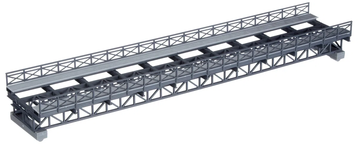 Kibri 39707 - H0 Ponte in Acciaio Truss Singola Traccia
