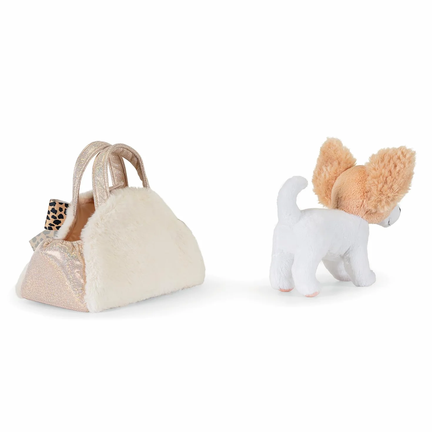 Trudi Cane Animalier Fashion Bag | Animali peluche idea regalo | 17x20x11 cm taglia XS | Fashion pets | modello 56080
