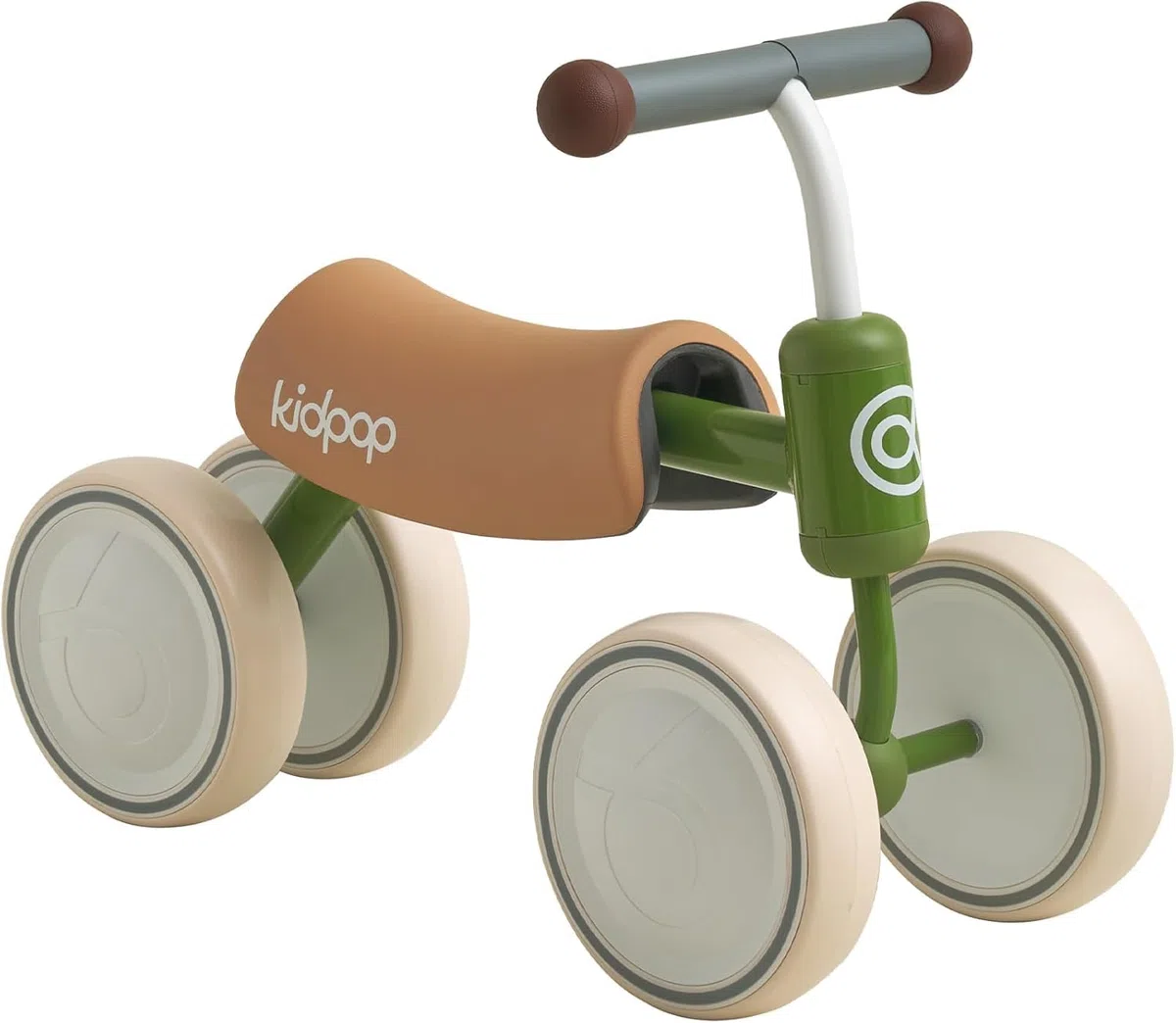 kidpop Big Bee Baby Balance Bike (unisex), quattro ruote per bambini dai 1 ai 2 anni, regalo per il primo compleanno, la prima bicicletta per i più piccoli