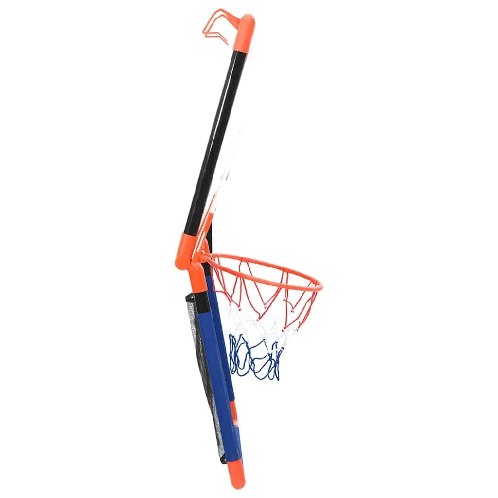 Set da basket multifunzionale per porta e parete per bambini per un allenamento in sala o in giardino