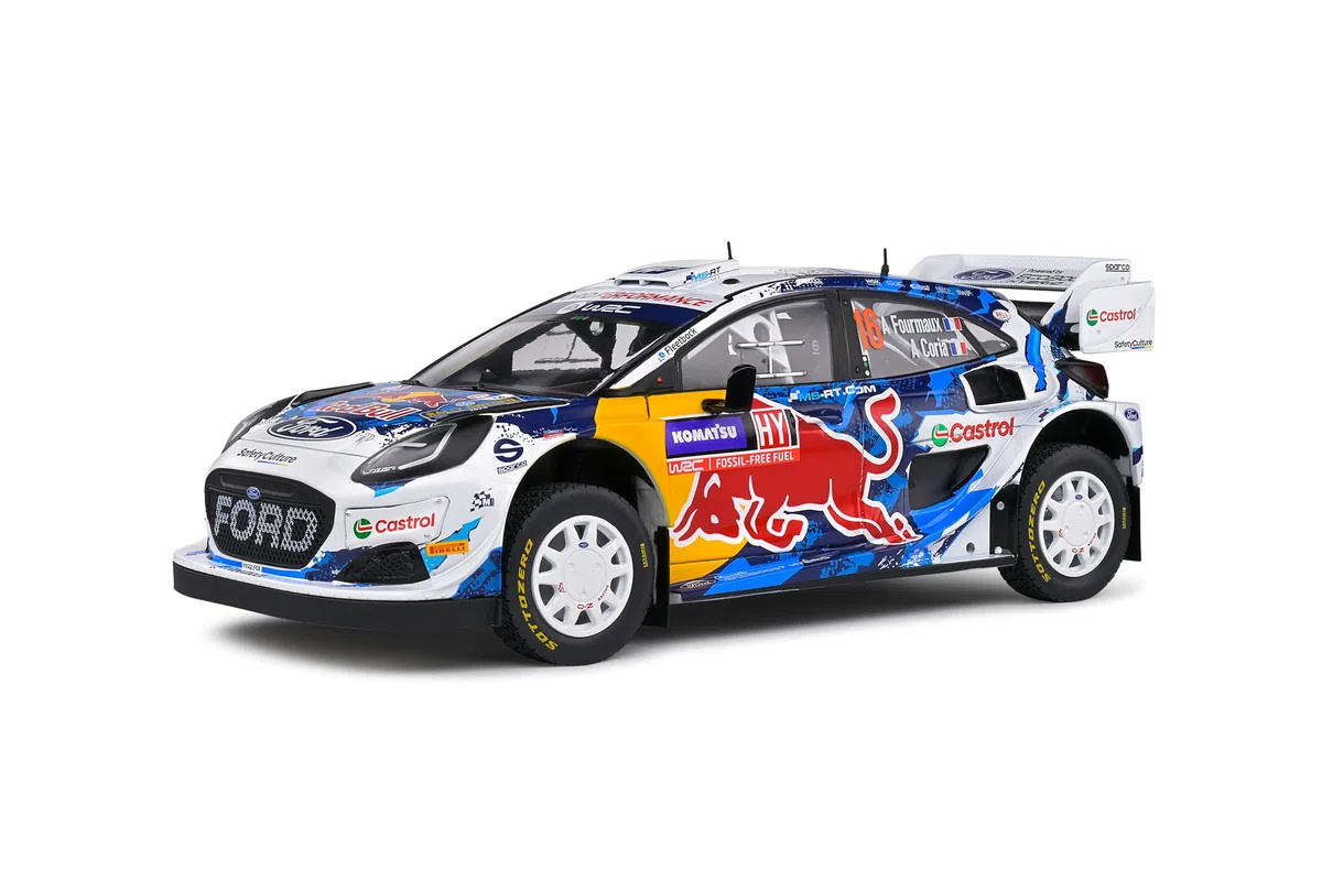 1:18 Ford Puma Rally 1 White #16 FORMAUX/CORIA Rally Sweden 2024