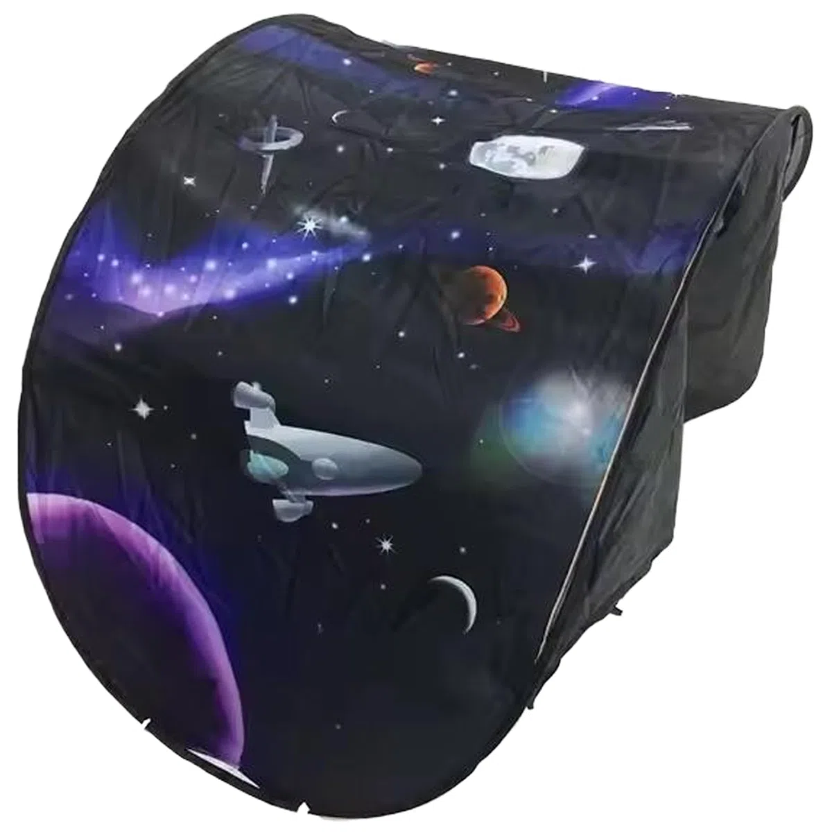 Tenda da Letto per Bambini per Ragazze e Ragazzi, Tenda da Letto Pieghevole a Tema Spaziale per Sale Giochi da Camera da per Bambini