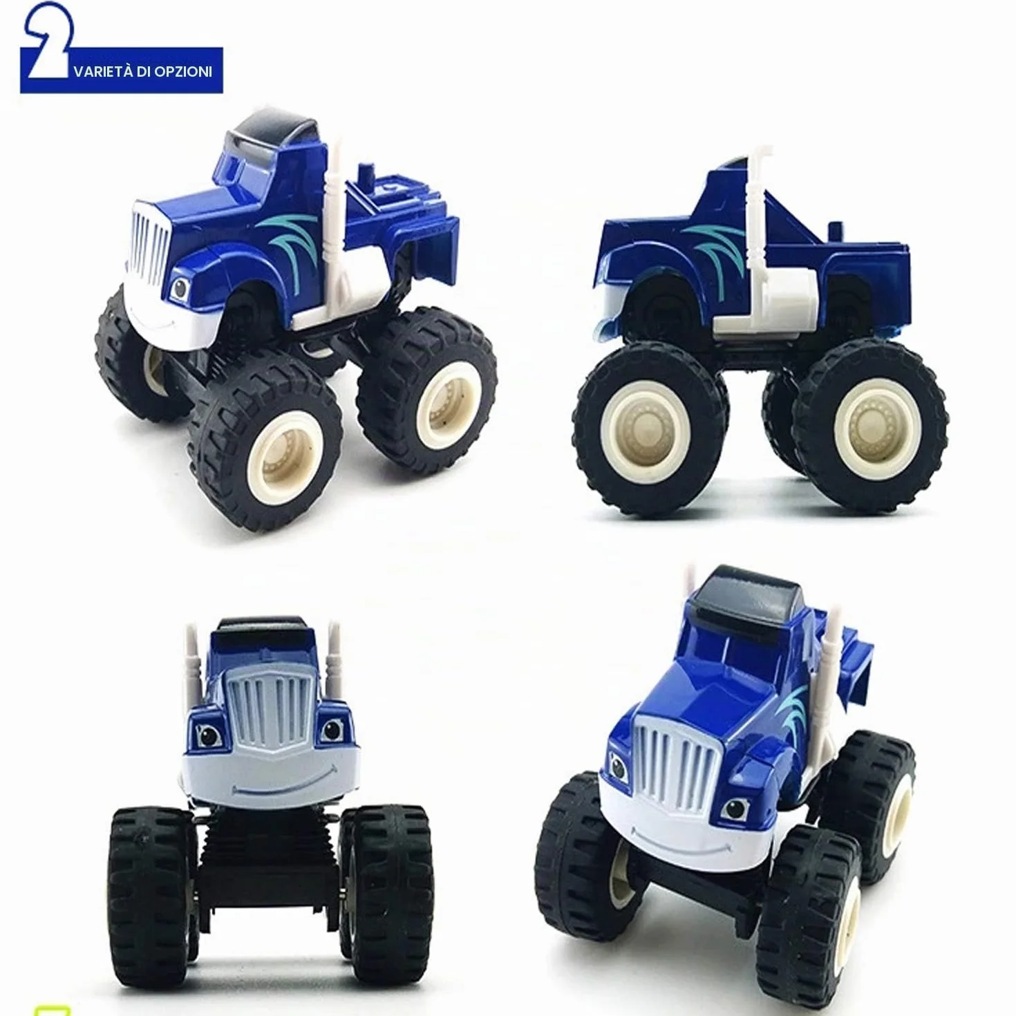 The Monster Machines - Veicoli Camion Giocattoli Regali - Scooter Auto per Bambini (6 pcs)