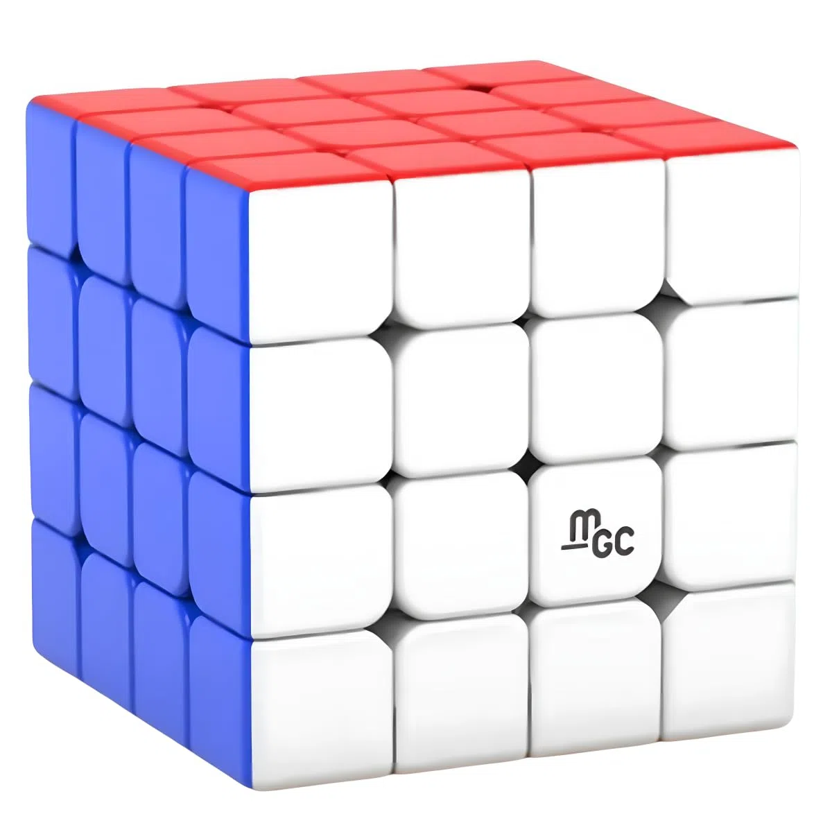 Bukefuno Yongjun MGC 4x4M - Cubo magnetico di velocità YJ MGC 4x4 M Puzzle magico cubo magnetico senza adesivi