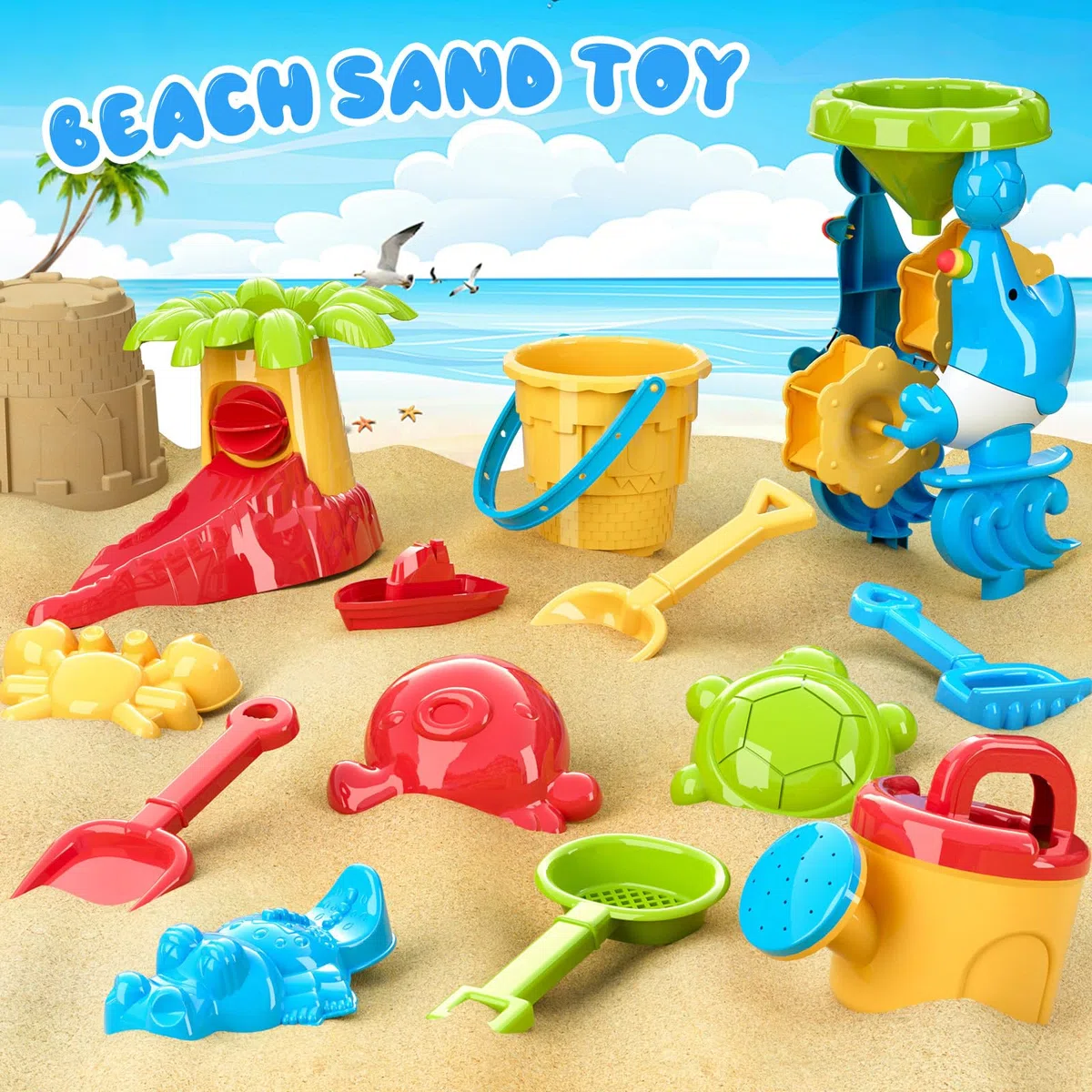 Diealles Shine Tavolo Acqua Bambini, Versatile Tavolo Gioco Acqua Bambini, Esterno Tavolo Sabbia e Acqua per Bambini
