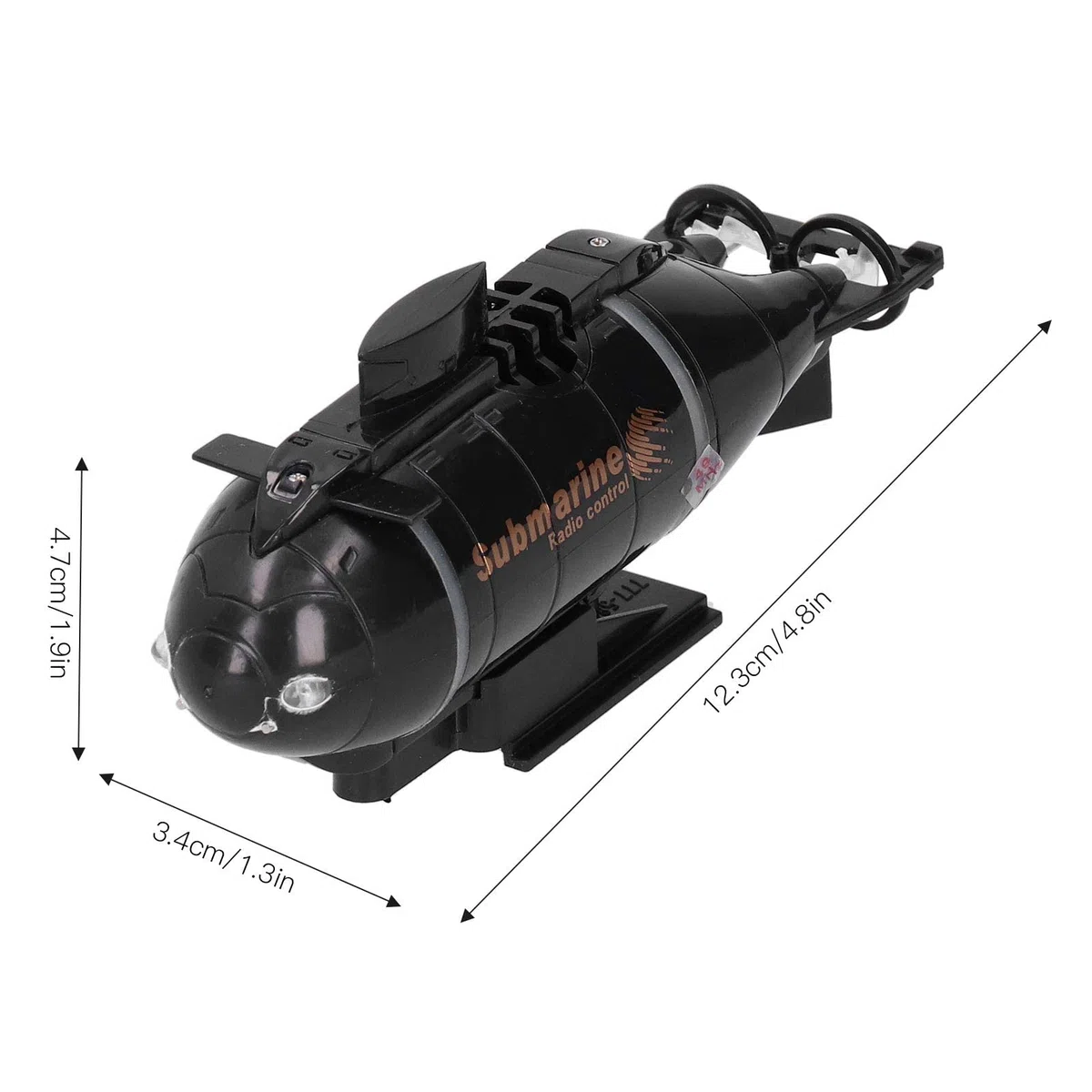 Mini Sottomarino Elettrico, 6 Canali RC Impermeabile, Giocattolo per Bambini, 2.4G Wireless, Mini Barca da Immersione Elettrica per divertimento familiare e regali per occasioni speciali e feste