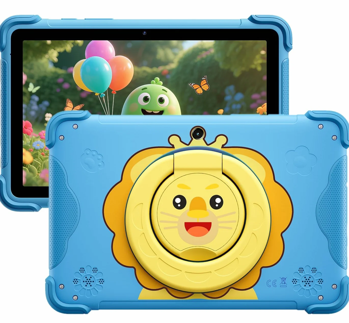 Blackview Link 1 Kids, Tablet per Bambini Android 16 AI, 12GB+64GB(2TB Esterno), 3 Assistenti AI Intelligenti, 8,68'' HD+, 5MP+8MP, Google Kids Space+Controllo Genitori, Doppi Altoparlanti BOX, Blu