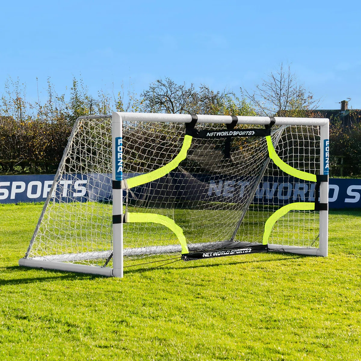 FORZA Teli di Precisione da Calcio FORZA | 4 Angoli/Obiettivi per Allenare i Tuoi Tiri | Attrezzatura Allenamento Calcio
