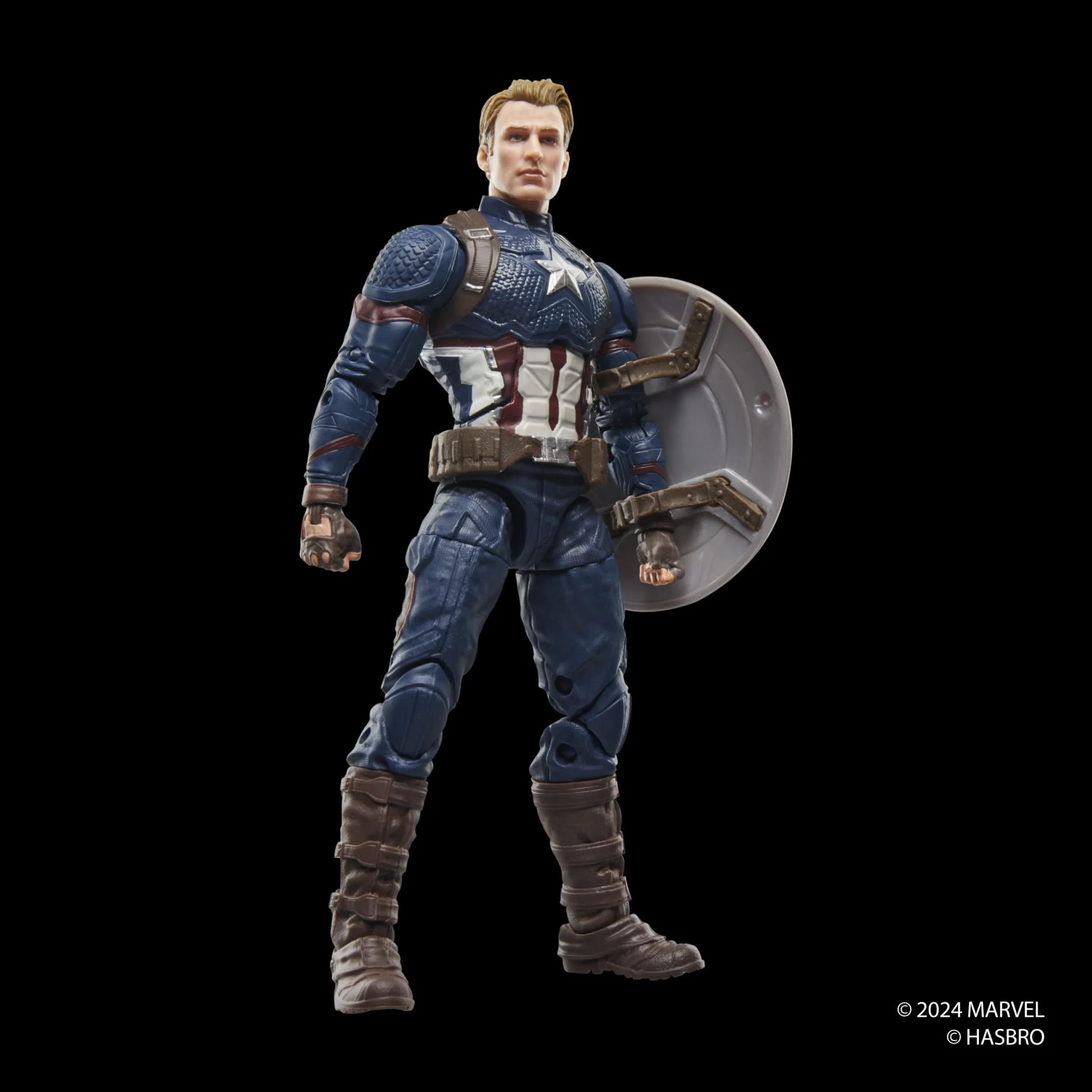 Hasbro Marvel Legends Series, Captain America ispirato al film "Avengers: Endgame", action figure collezionabile per adulti da 15 cm