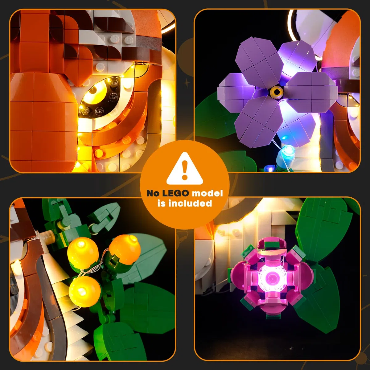 LIGHTAILING Set di Luci per Lego-31217 Collezione animali – Tigre - Kit d'Éclairage LED Compatible avec les Modèles de Blocs de Construction Lego - Modèle Non Inclus