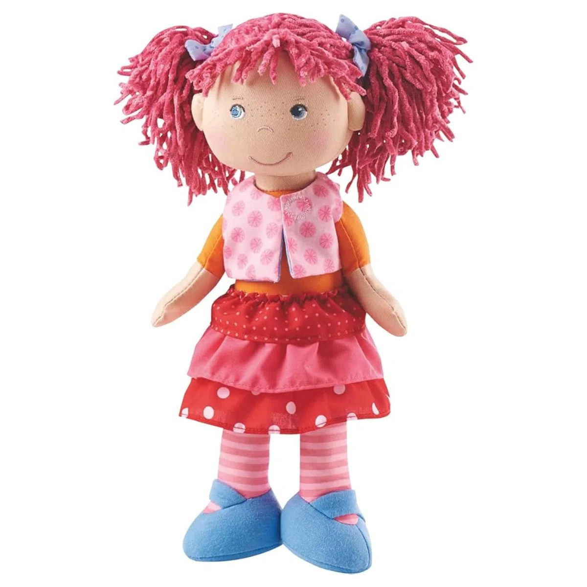 HABA 302842 Soft Doll Lilli -Lou, 30cm, for Ages 18 Months and Up